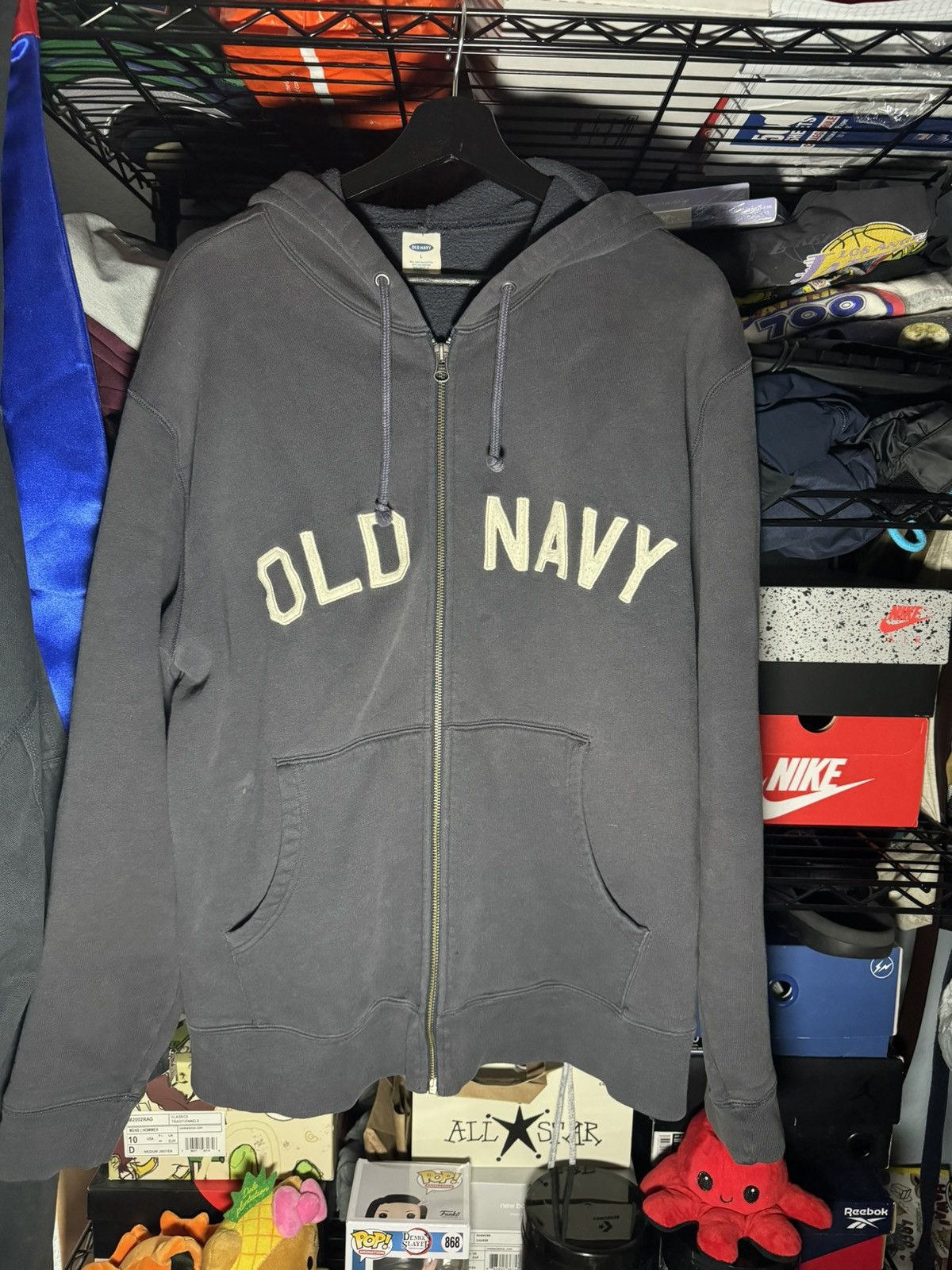 Old Navy × Vintage Vintage Old Navy Zip-up Size US L / EU 52-54 / 3 - 1 Thumbnail