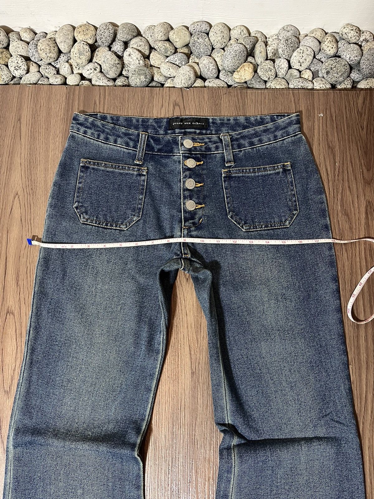 If Six Was Nine × Japanese Brand × Tornado Mart Jouer Aux Echecs japan front pocket flare jeans Size US 30 / EU 46 - 12 Thumbnail