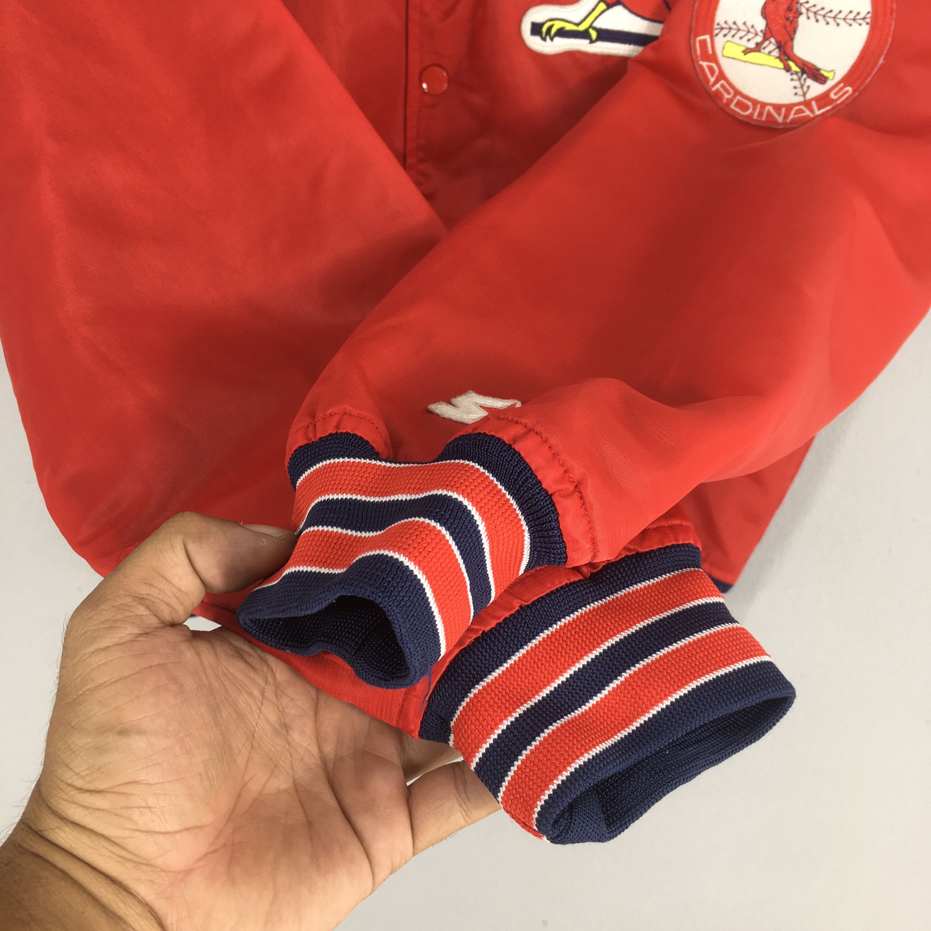 MLB Vintage St Louis Cardinals MLB Stadium Jacket Medium Size US M / EU 48-50 / 2 - 7 Thumbnail