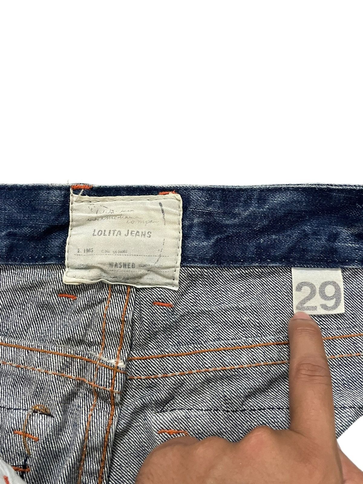 Vtg Y2K Japanese Strong Distinctive Stitch Style Flare Jeans