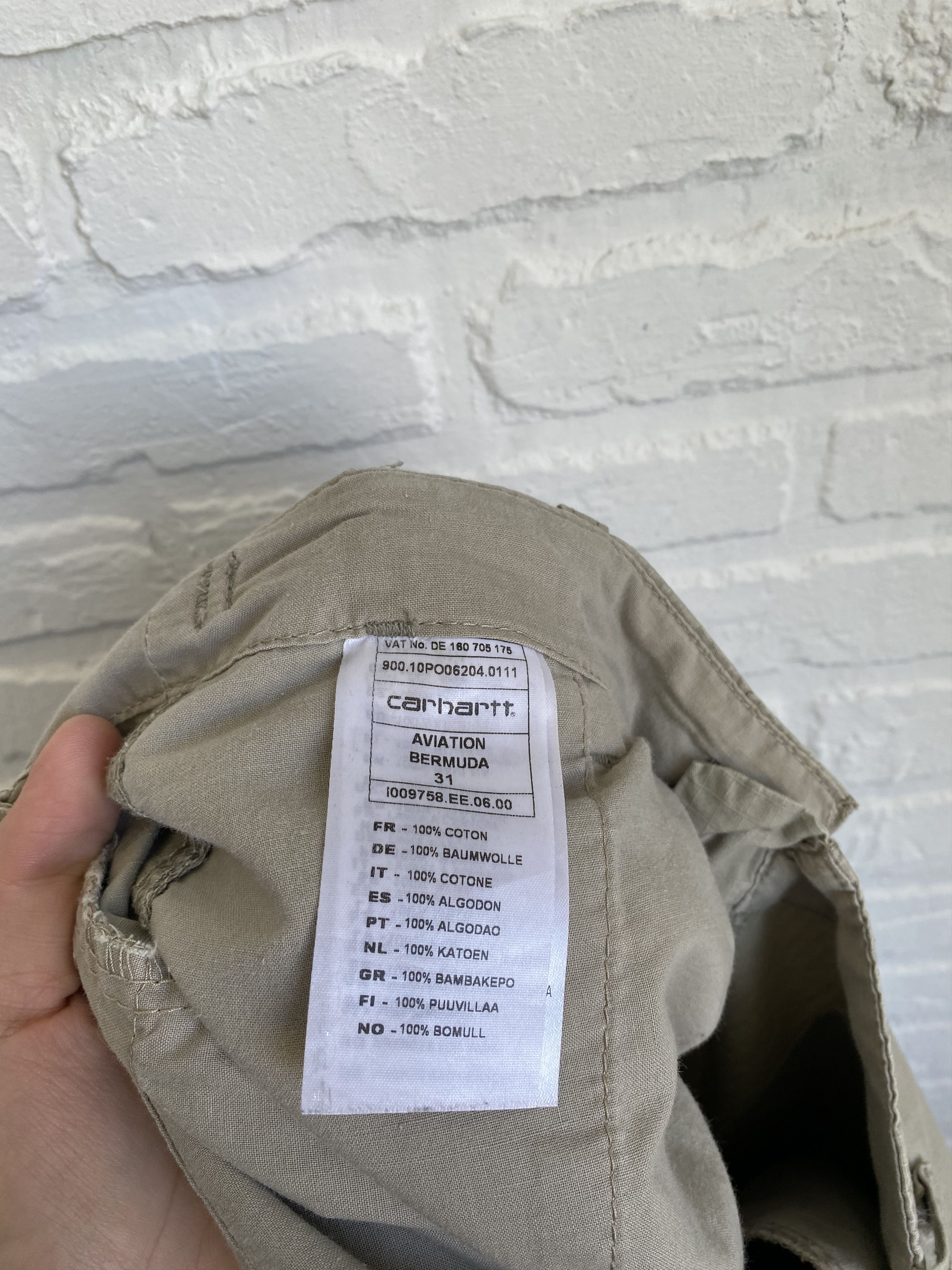 Carhartt × Carhartt Wip Carhartt aviation bermuda shorts Size US 31 - 3 Thumbnail