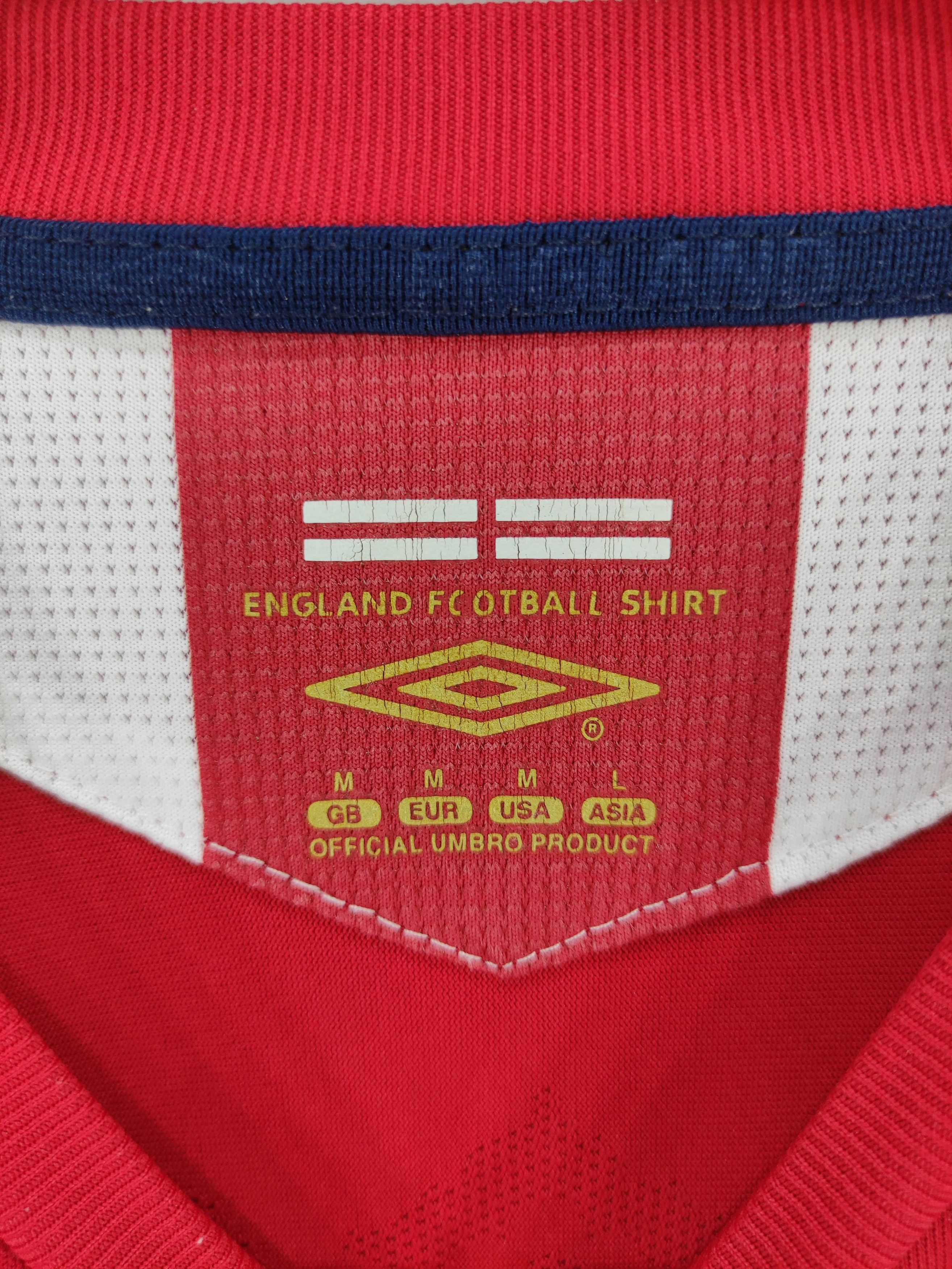 Umbro Vintage Jersey England Long Sleeve Shirt Size US M / EU 48-50 / 2 - 4 Thumbnail