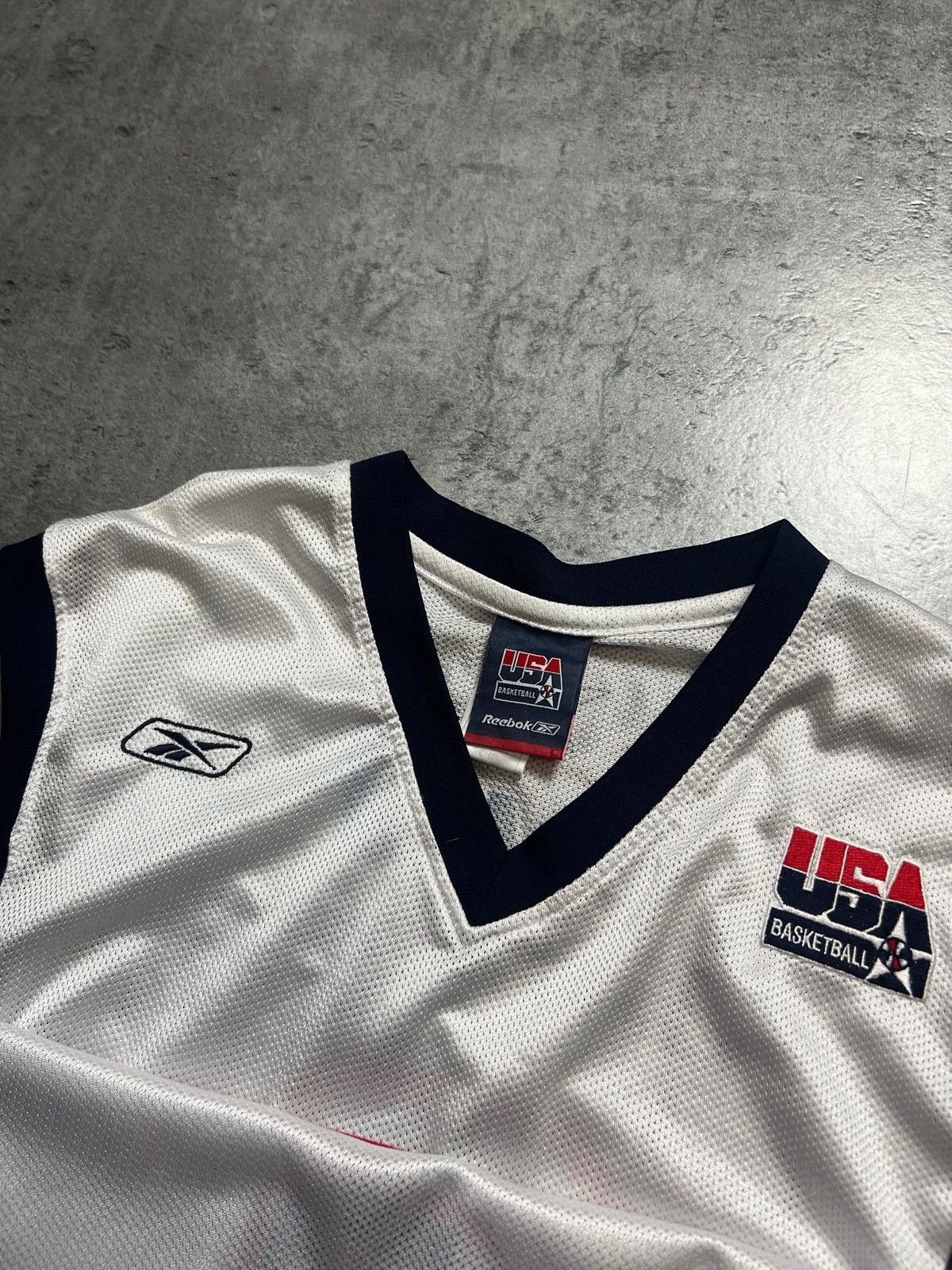 Reebok White LeBron james basketball USA reebok jersey 9 Size US S / EU 44-46 / 1 - 6 Thumbnail