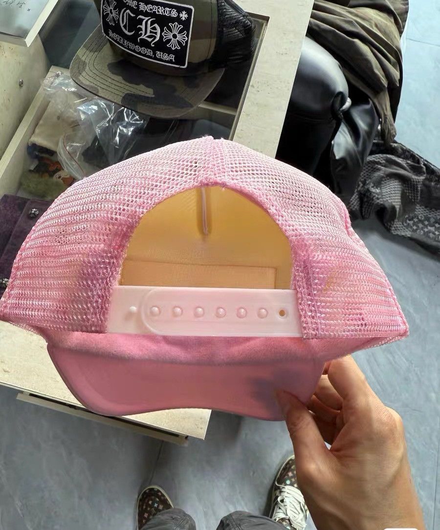 Chrome Hearts Chrome Hearts Embroidered Pink Hat 45 Men Size ONE SIZE - 4 Thumbnail