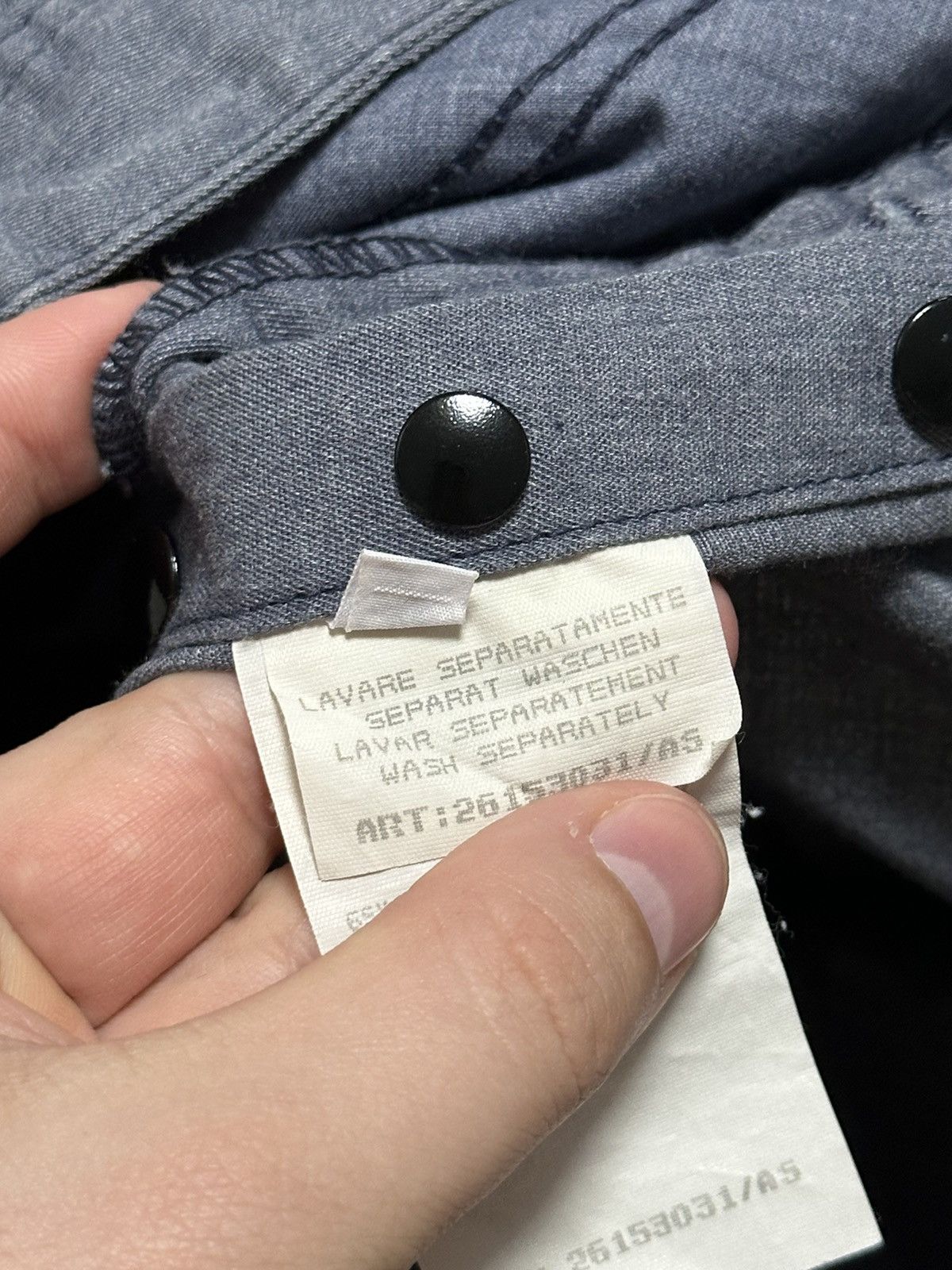 Massimo Osti RARE ! VINTAGE STONE ISLAND MARINA PANTS PATCH LOGO 90s Size US 36 / EU 52 - 7 Thumbnail