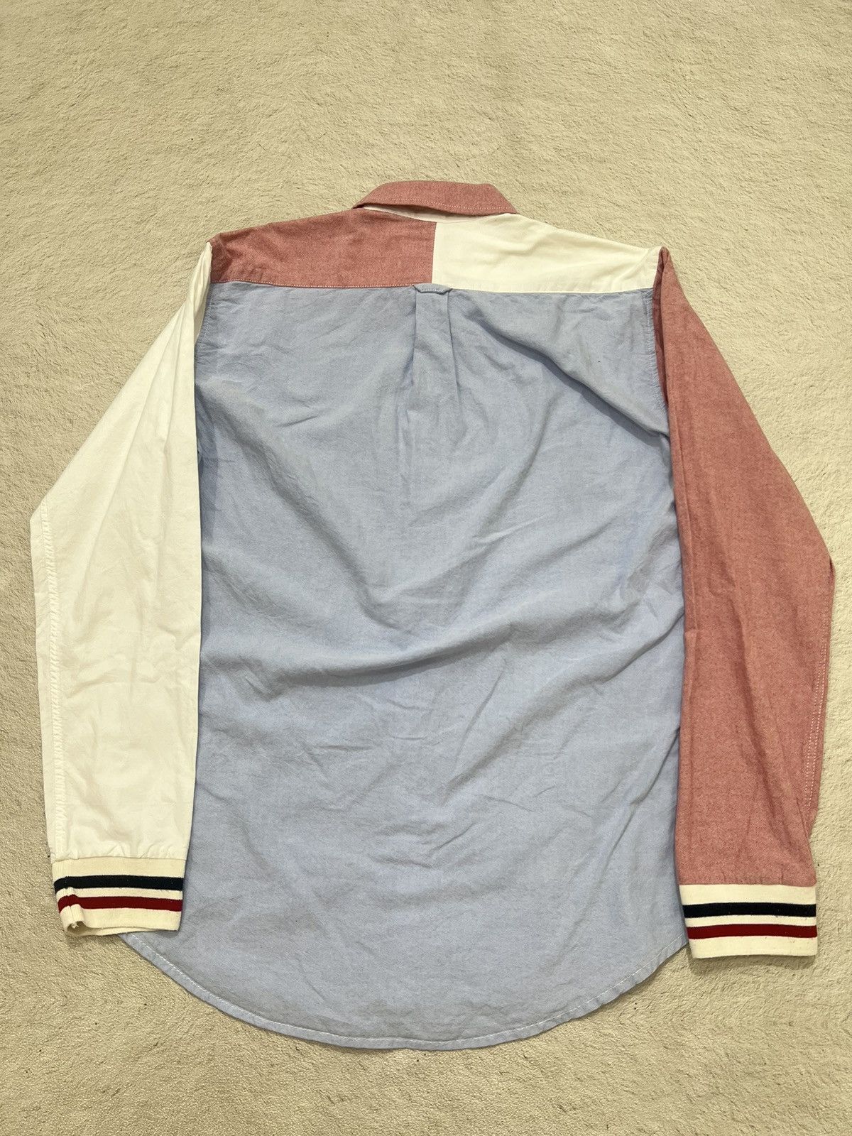 Thom Browne 2000s Thom Browne Hybrid Oxford Shirt Size US M / EU 48-50 / 2 - 4 Thumbnail