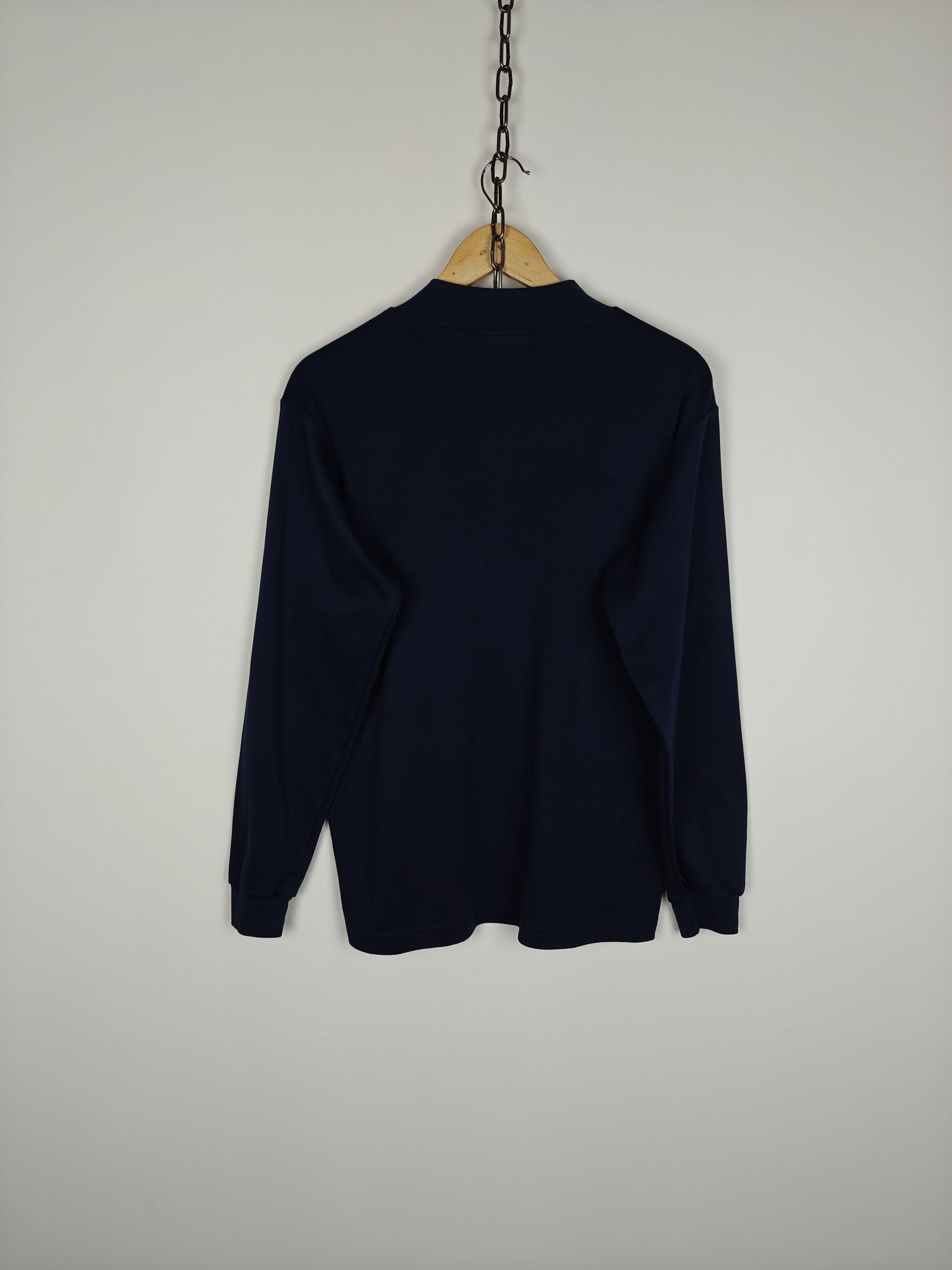 Adidas Adidas VTG Sweatshirt Pullover Neck Logo Blue size M Size US M / EU 48-50 / 2 - 7 Thumbnail