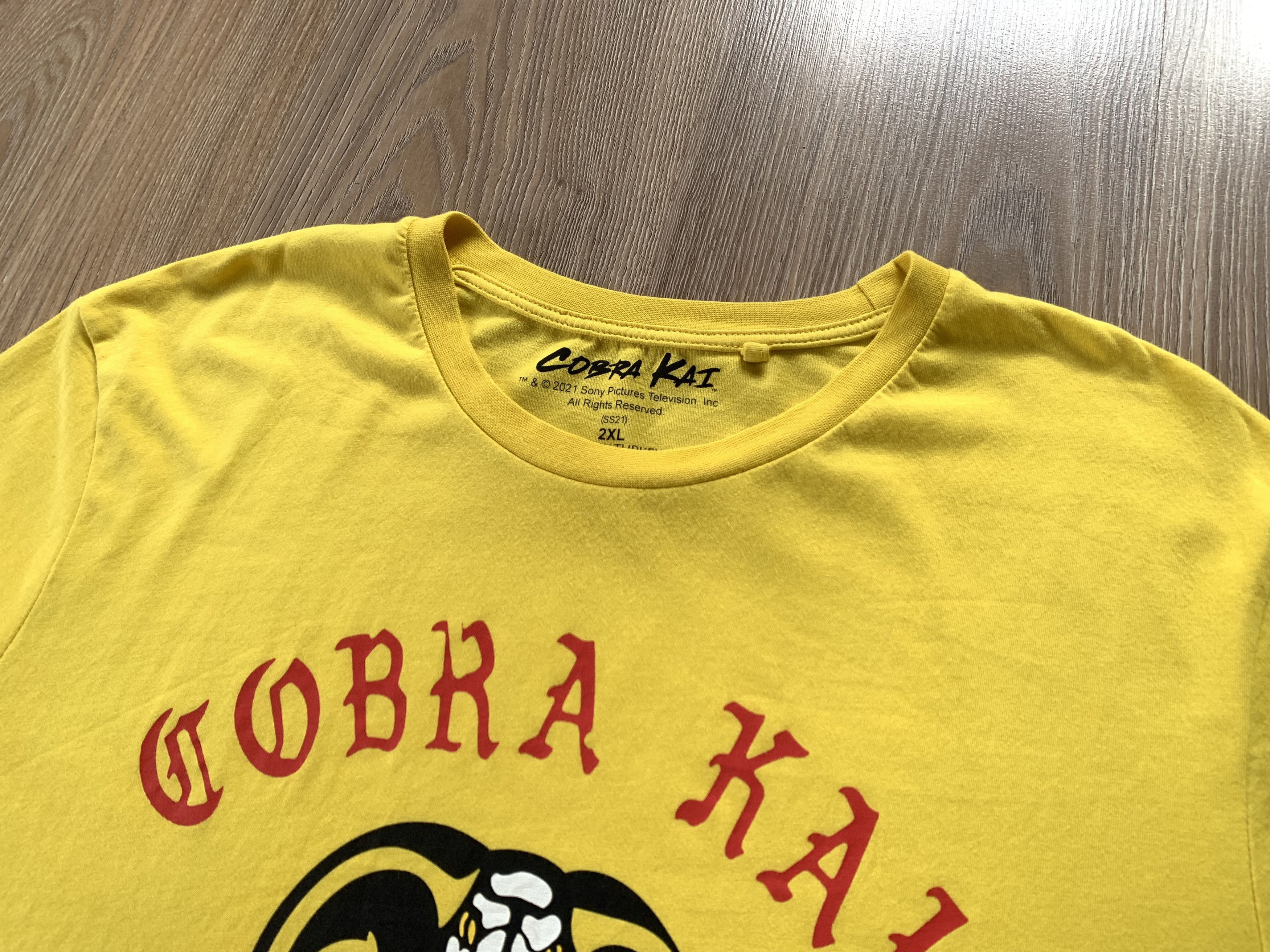 Cobra Cobra Kai Cotton T Shirt 2021 Size US XXL / EU 58 / 5 - 4 Thumbnail