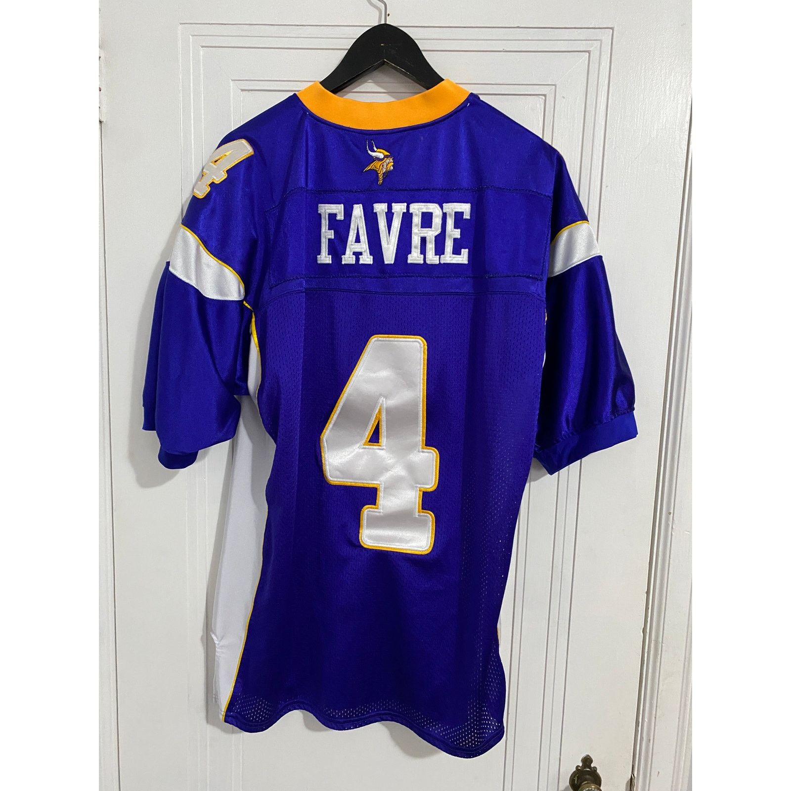 Reebok Brett Favre Minnesota Vikings Jersey Size 52 (XL) Size US XL / EU 56 / 4 - 2 Thumbnail