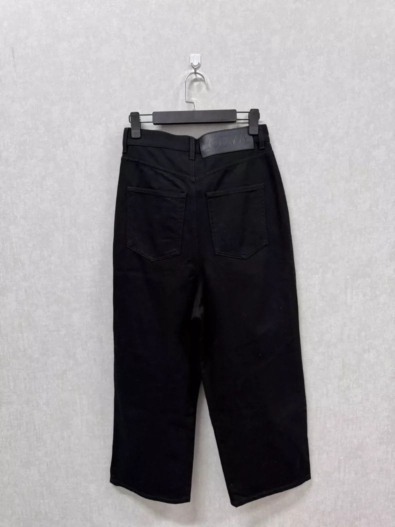 Loewe Loewe Leather logo straight pants Size US 44 / EU 60 - 3 Thumbnail
