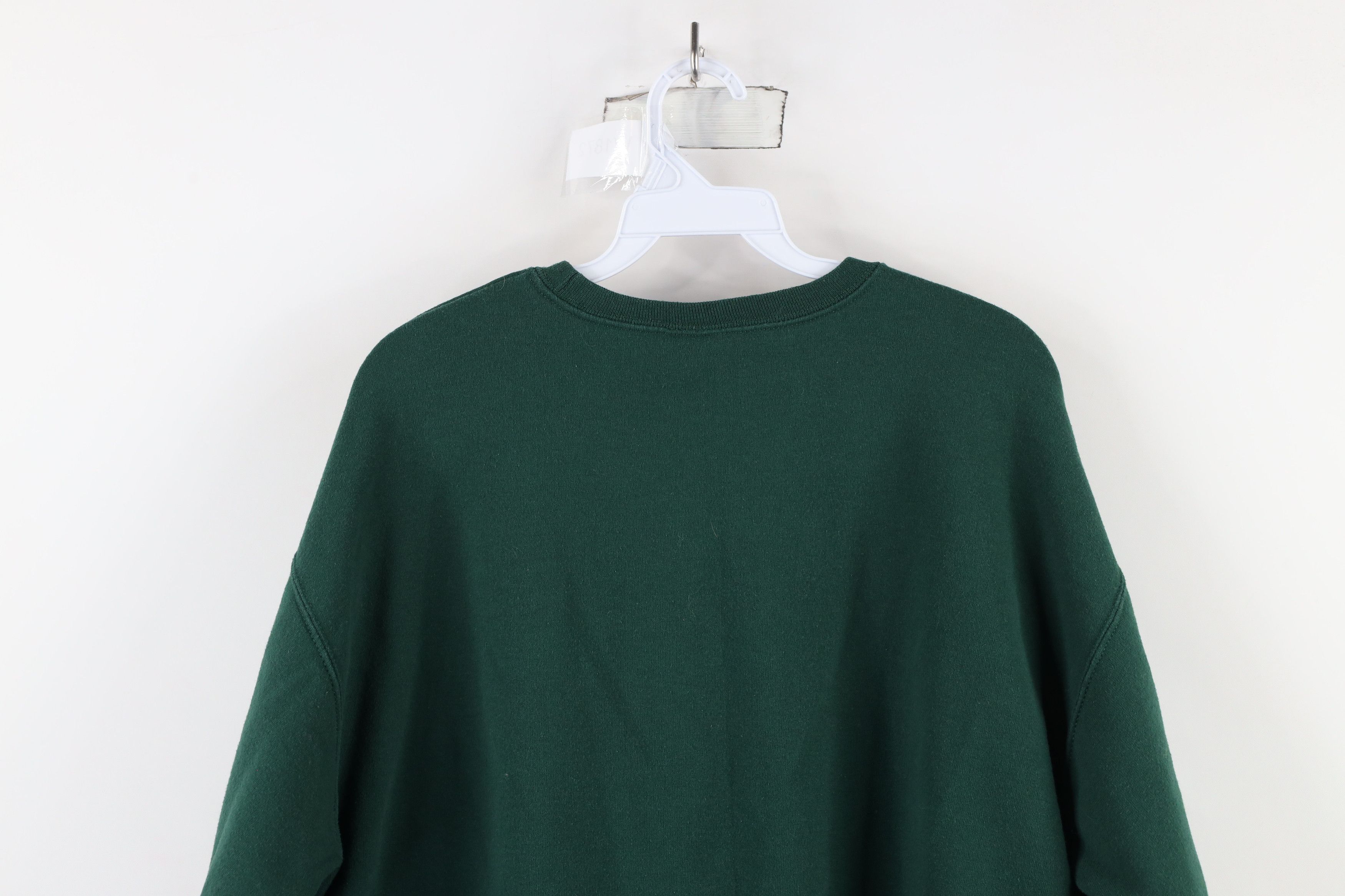 Vintage Vintage 90s Streetwear Pumpkins Crewneck Sweatshirt Green Size L / US 10 / IT 46 - 9 Thumbnail