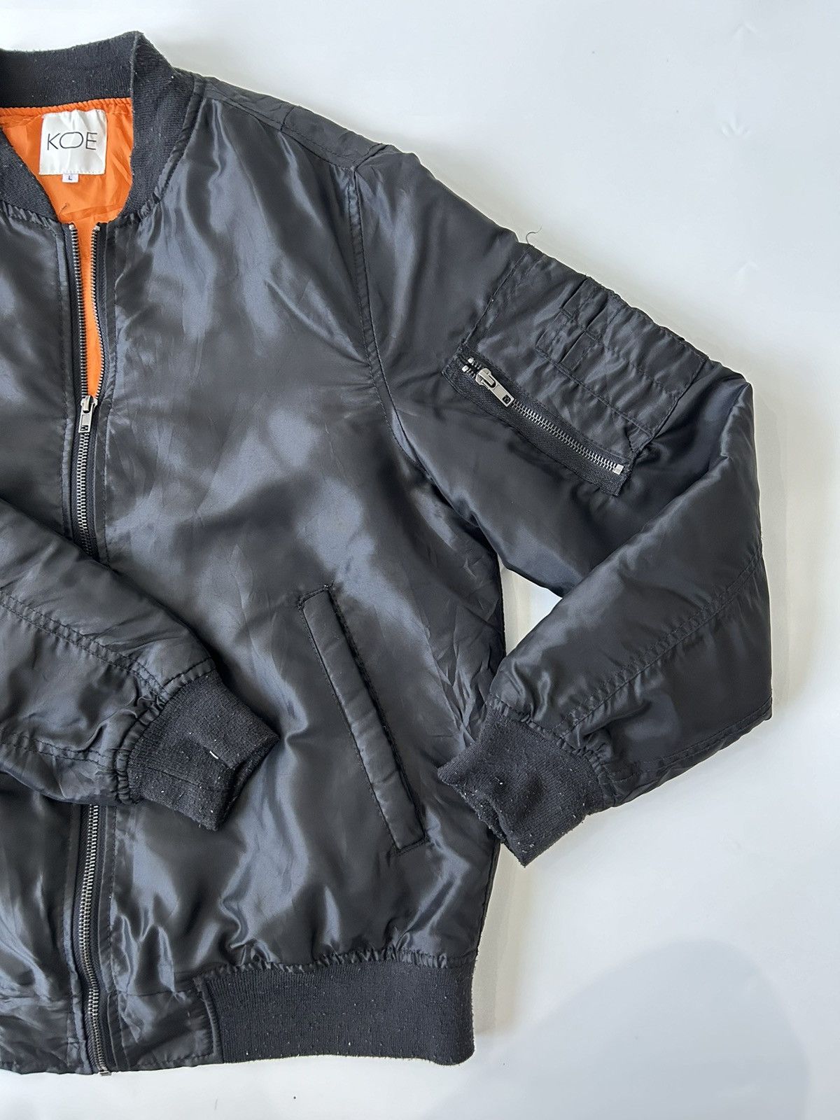 Designer × Japanese Brand KOE Bomber Jacket Size US L / EU 52-54 / 3 - 4 Thumbnail