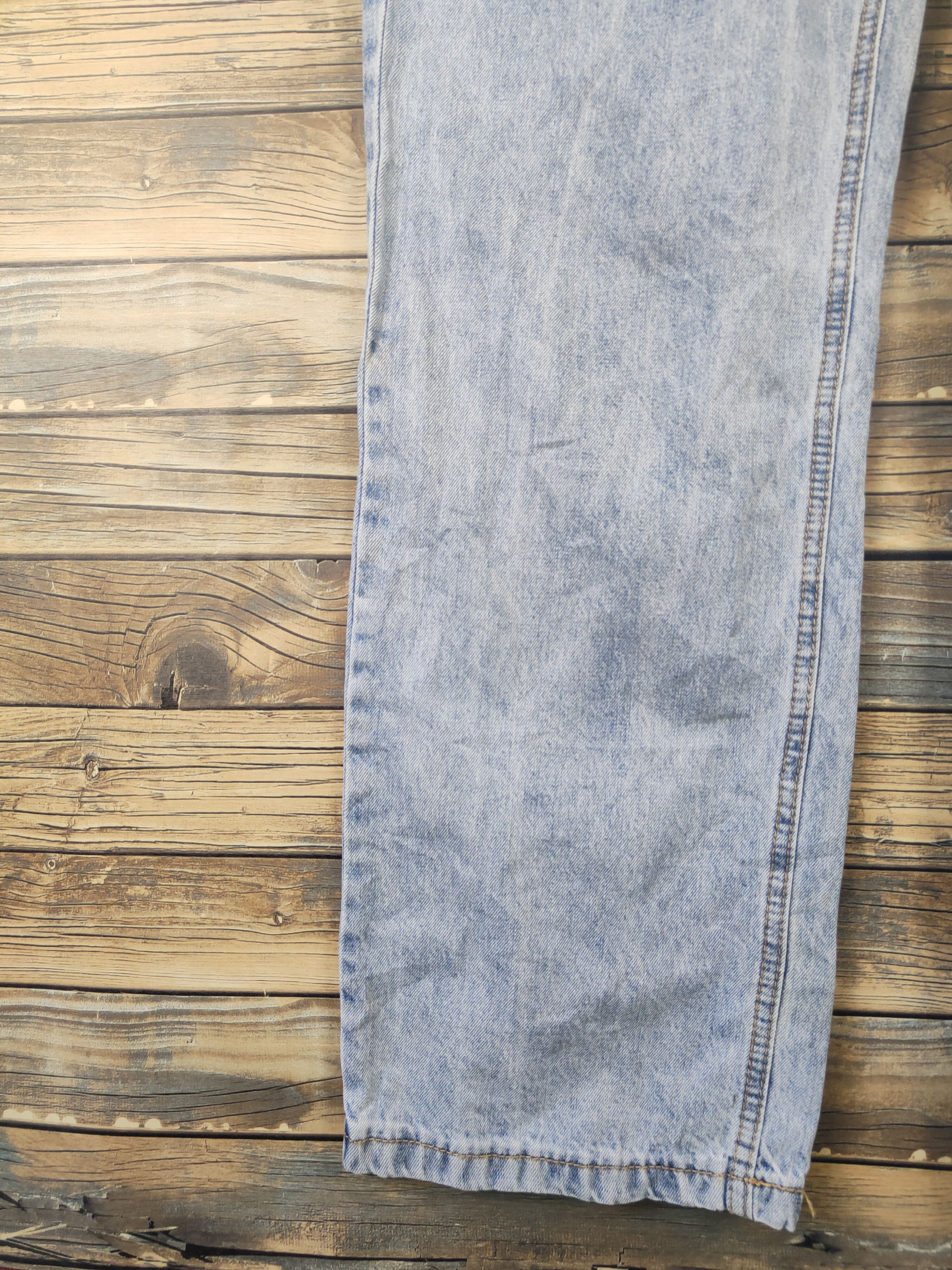 Japanese Brand × Vintage Streetwear Vintage Japan Brand Light Blue Denim Jumpsuits Size 34" / US 12 / IT 48 - 7 Thumbnail