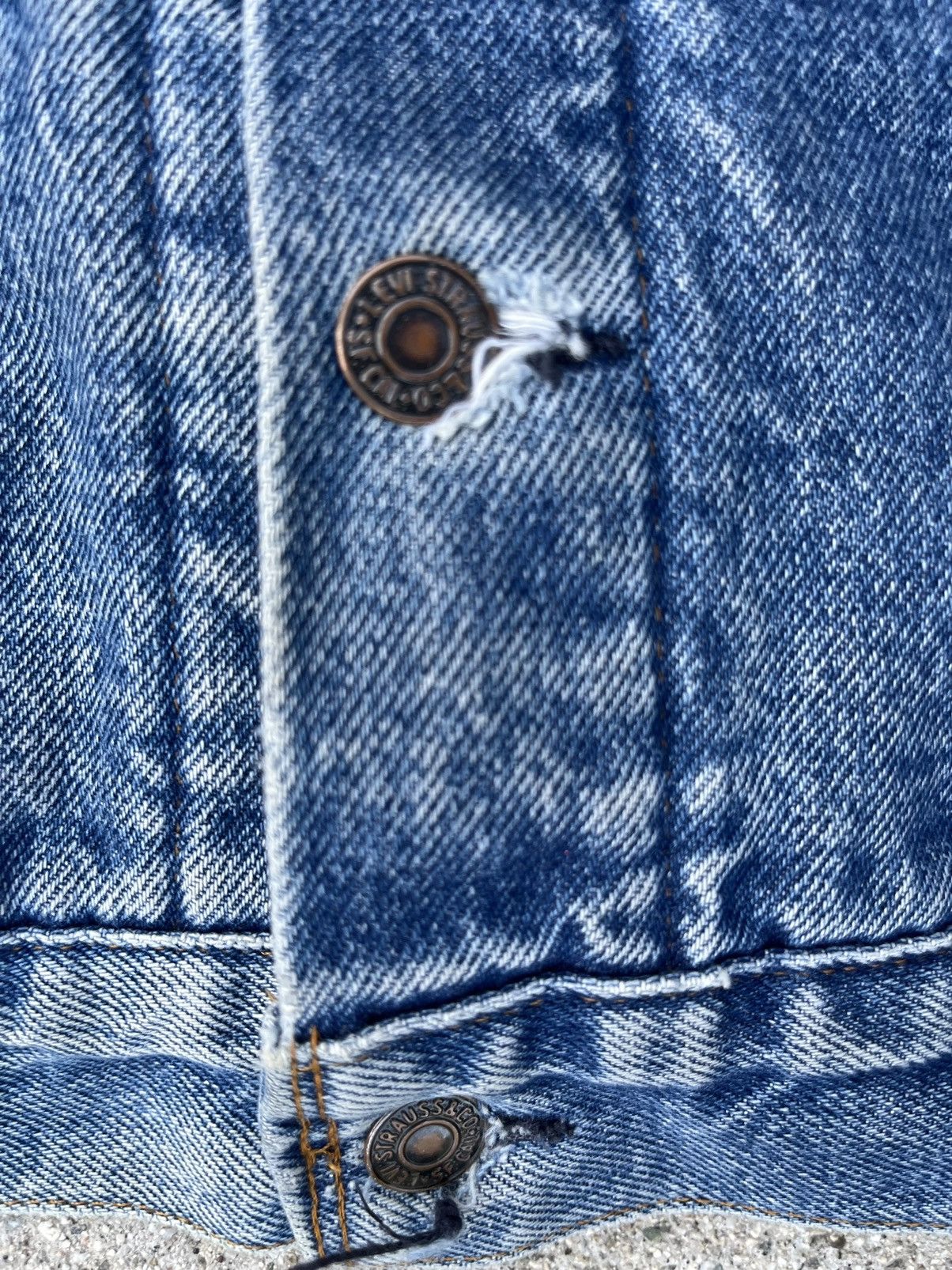 Levi's × Levi's Vintage Clothing × Vintage Vintage Levi’s Denim Blanket Lined Jacket Trucker Jean 70506 Size US L / EU 52-54 / 3 - 11 Thumbnail