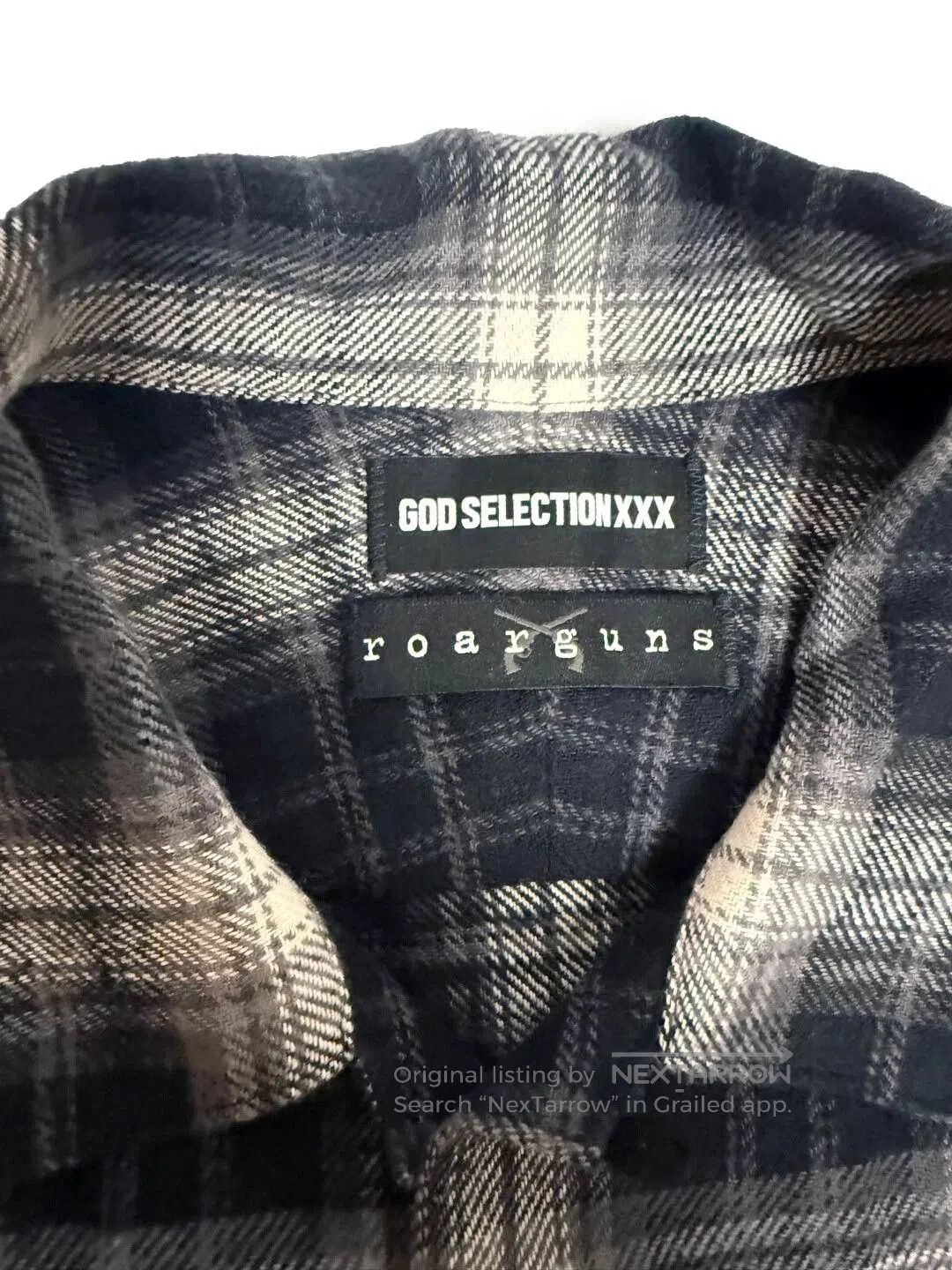 roarguns Roarguns x God Selection XXX Flannel Shirt. Size US L / EU 52-54 / 3 - 6 Thumbnail