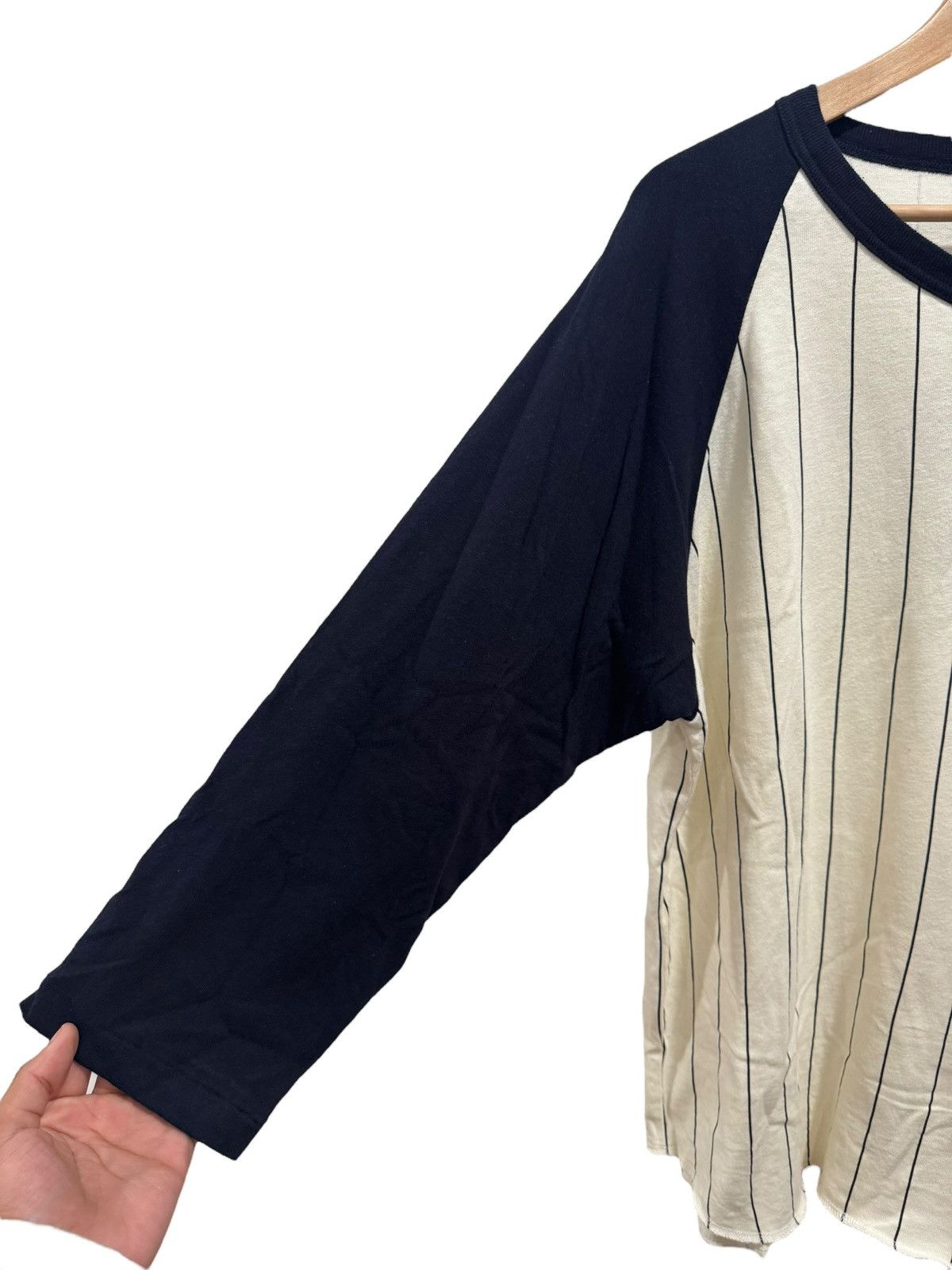 Girls Don't Cry × Human Made Human Made x Girls Dont Cry Baseball Tee Cream Navy Size US M / EU 48-50 / 2 - 3 Thumbnail