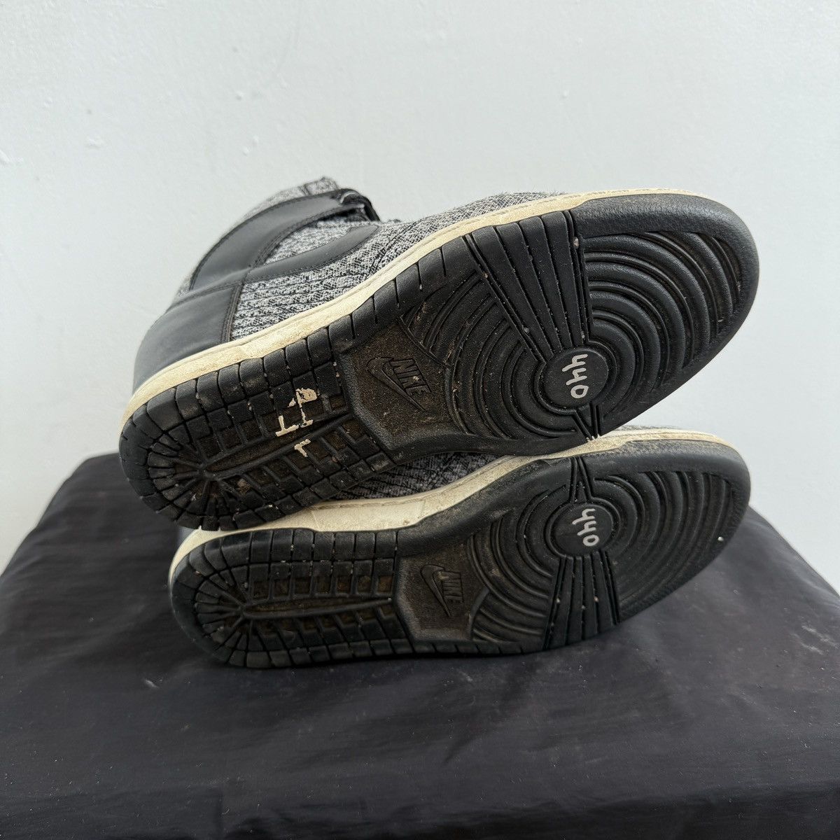 Vintage Women’s Vintage Nike Dunk Hi Wedge Croc Heel Sneakers Size US 7.5 / IT 37.5 - 5 Thumbnail