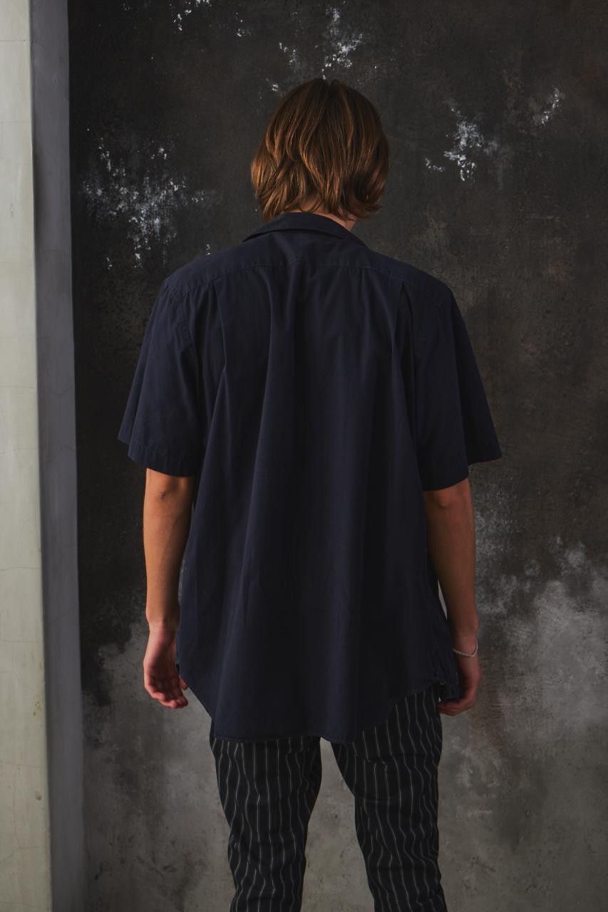 Comme des Garcons 1999 COMME DES GARCONS Reversible Textured Panel S/S Shirt Size US M / EU 48-50 / 2 - 8 Thumbnail