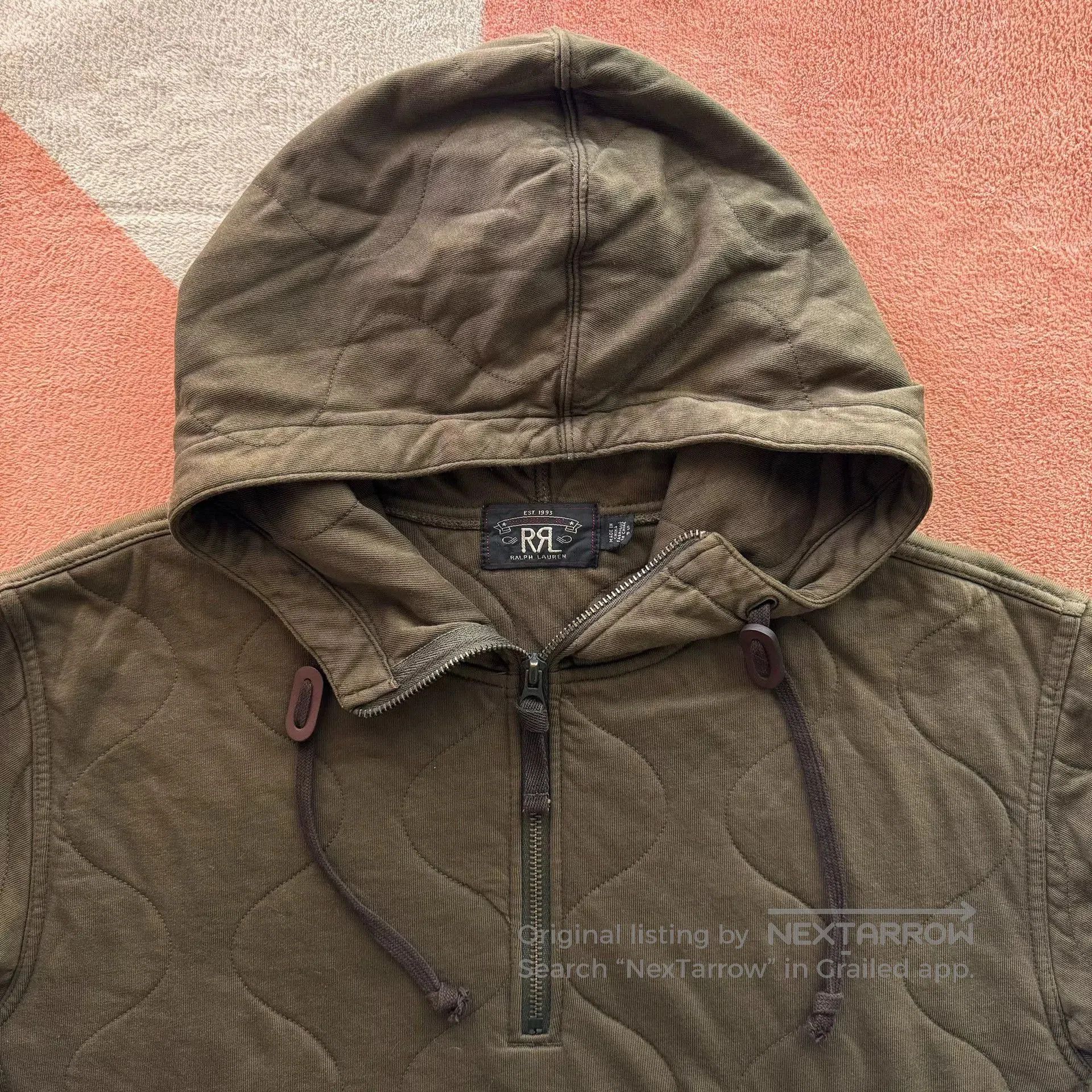 RRL Ralph Lauren RRL Military Style Hoodie. Size US S / EU 44-46 / 1 - 2 Thumbnail