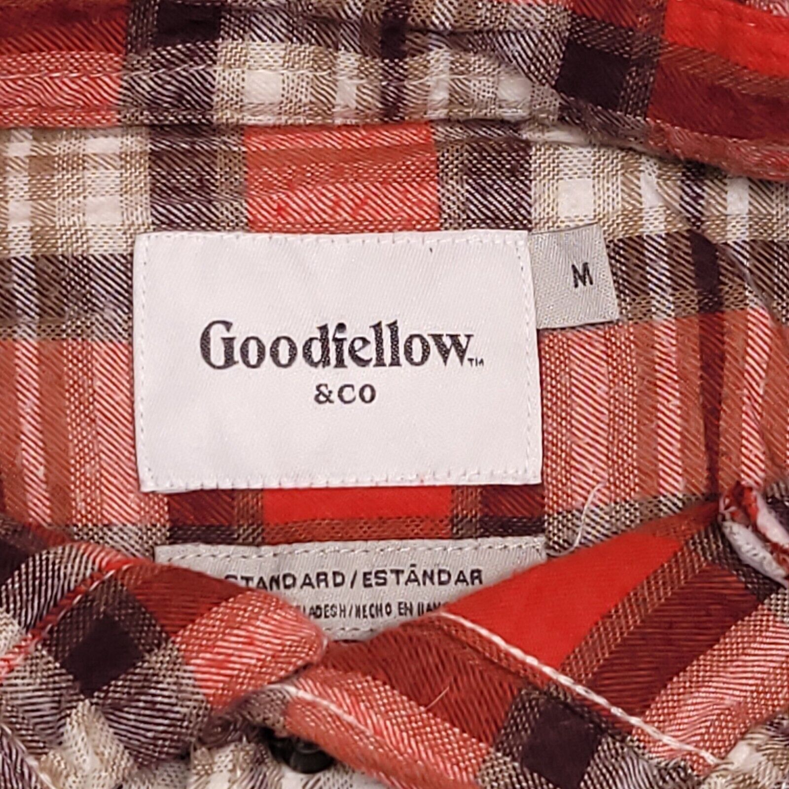 Croft & Barrow Croft & Barrow Tartan Flannel Shirt Mens Size Medium M Red Size US M / EU 48-50 / 2 - 3 Thumbnail
