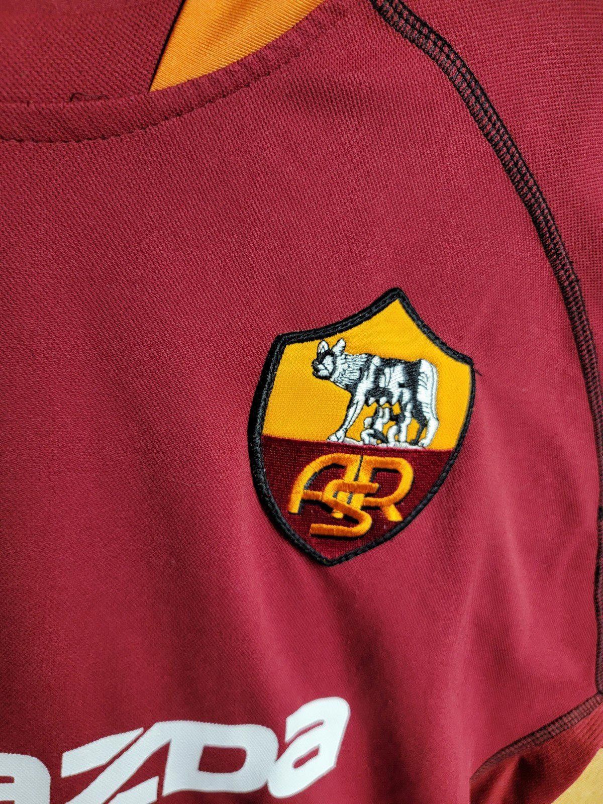 Designer AS Roma 2002 - 2003 Home football shirt jersey size XL Size US XL / EU 56 / 4 - 3 Thumbnail