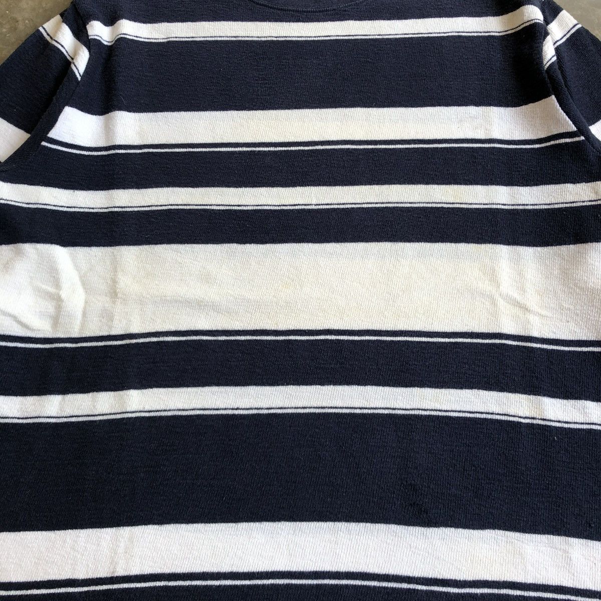 Issey Miyake Vintage Tete Homme by Issey Miyake Stripe Longslevee Size US L / EU 52-54 / 3 - 6 Thumbnail
