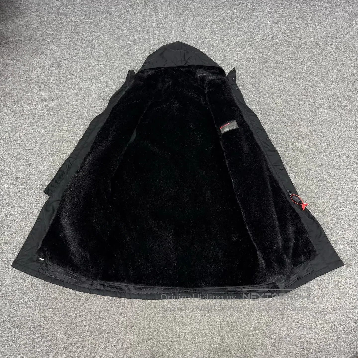 Prada Prada lining fabric is removable; long, hooded parka coat. Size US M / EU 48-50 / 2 - 2 Thumbnail