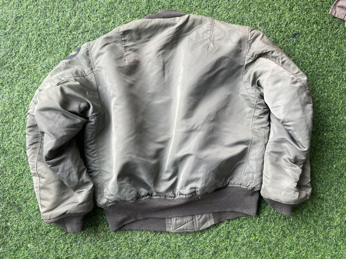 Buzz Rickson's BUZZ RICKSON’S MA-1 Bomber Flight Jacket Khaki /Olive-TOYO Size US L / EU 52-54 / 3 - 7 Thumbnail