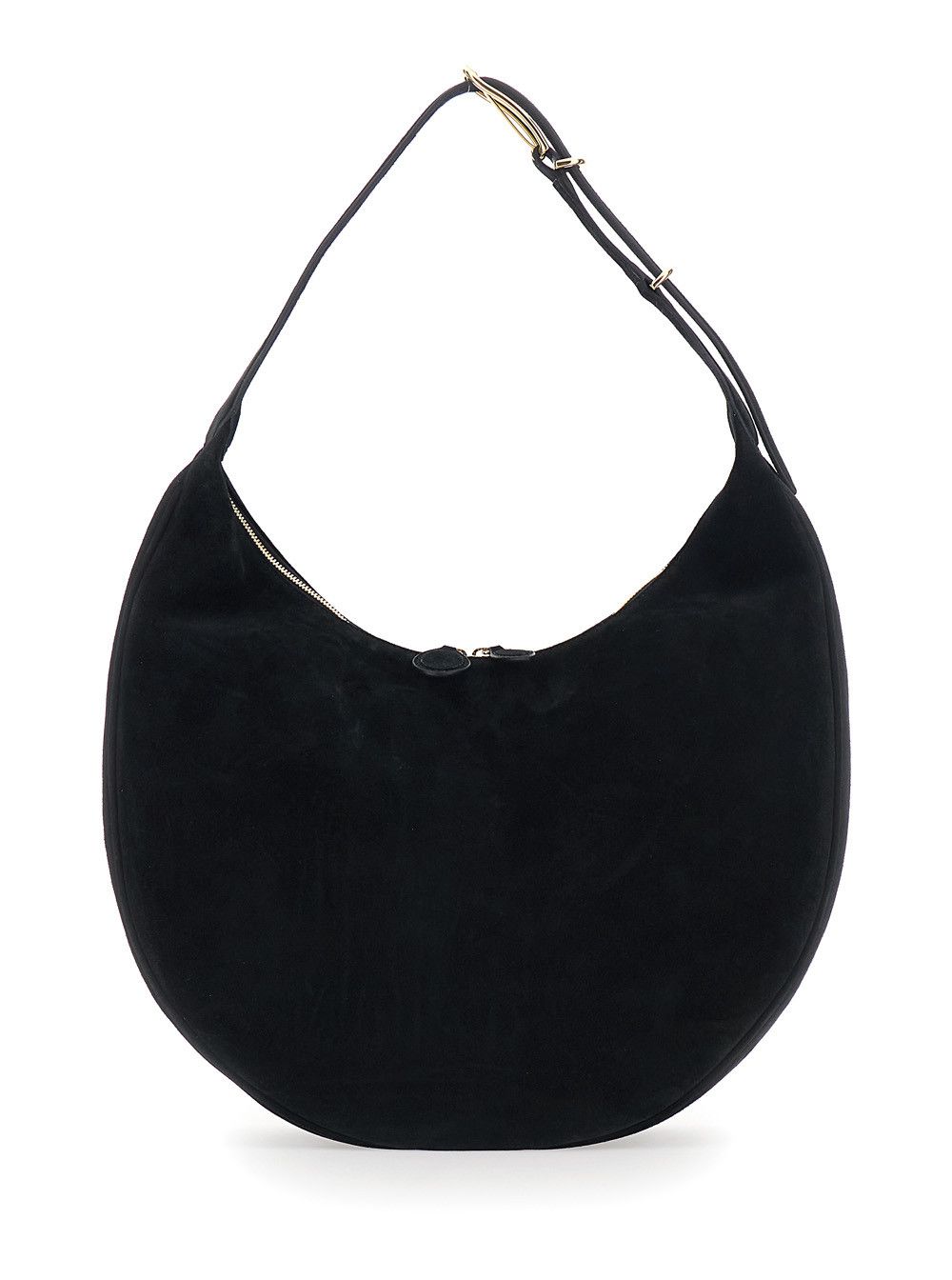 Liffner Shoulder Bag 'LIFFNER' with Top Handle in Black Suede for Women Size ONE SIZE - 1 Thumbnail