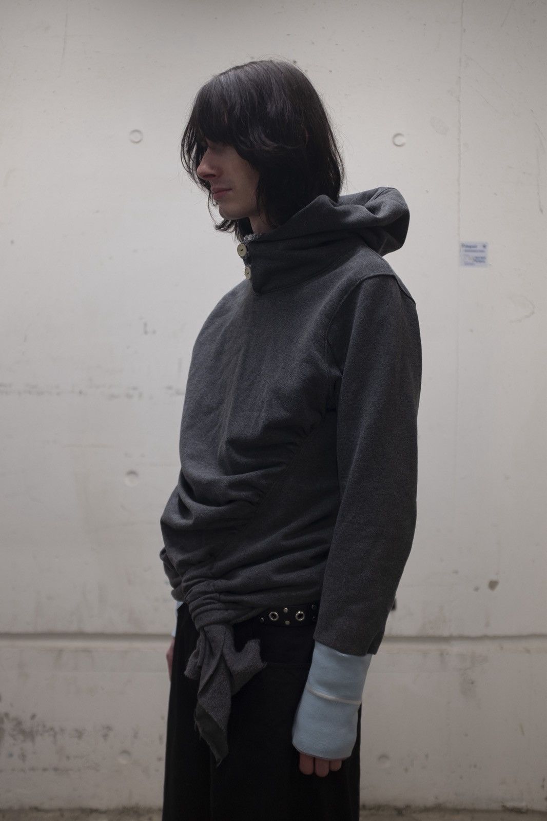 Other Knot Hoodie in charcoal / light blue Size US M / EU 48-50 / 2 - 4 Thumbnail