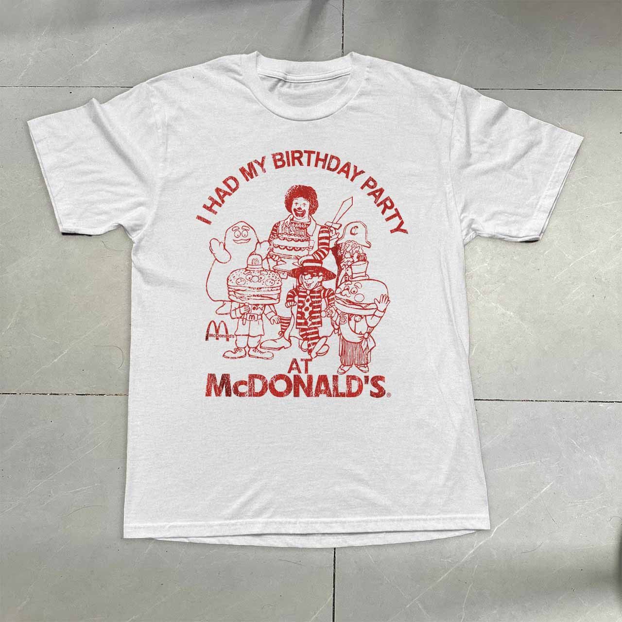 Gildan McDonalds white t-shirt Size US M / EU 48-50 / 2 - 1 Preview