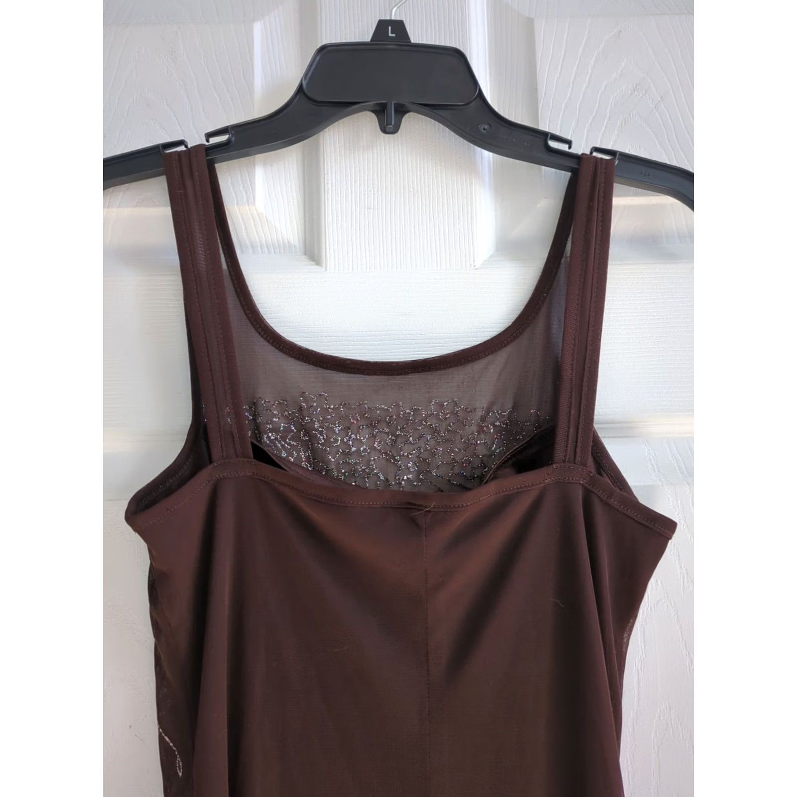 Vintage Viva Dress Vintage Brown Floral Knee Length A-Line Sleeveless Pullover Women's Small 90s Size S / US 4 / IT 40 - 5 Thumbnail
