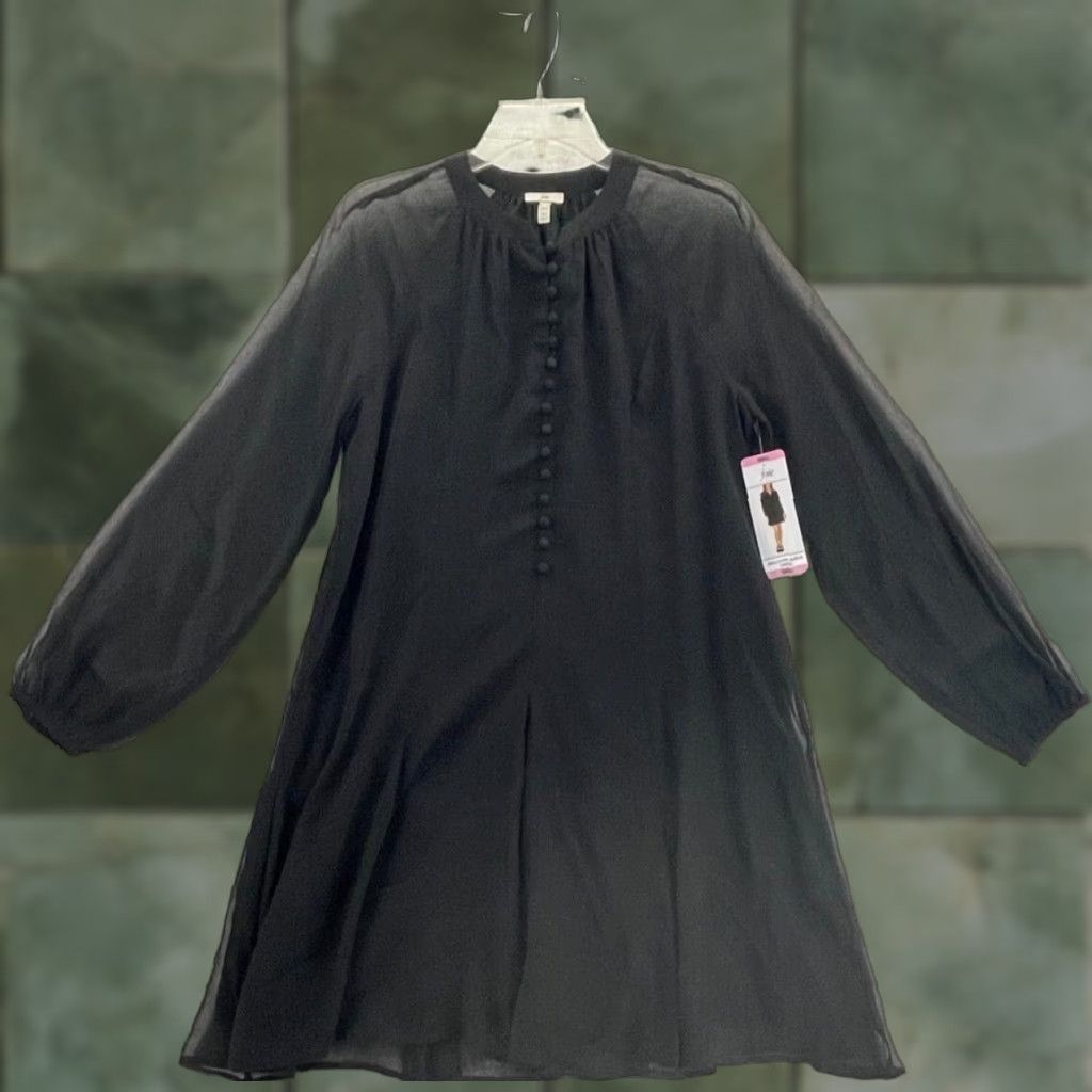 Joie JOIE Dress Ladies Small Black Balloon Sleeve NWT Limited Edition Size S / US 4 / IT 40 - 1 Thumbnail