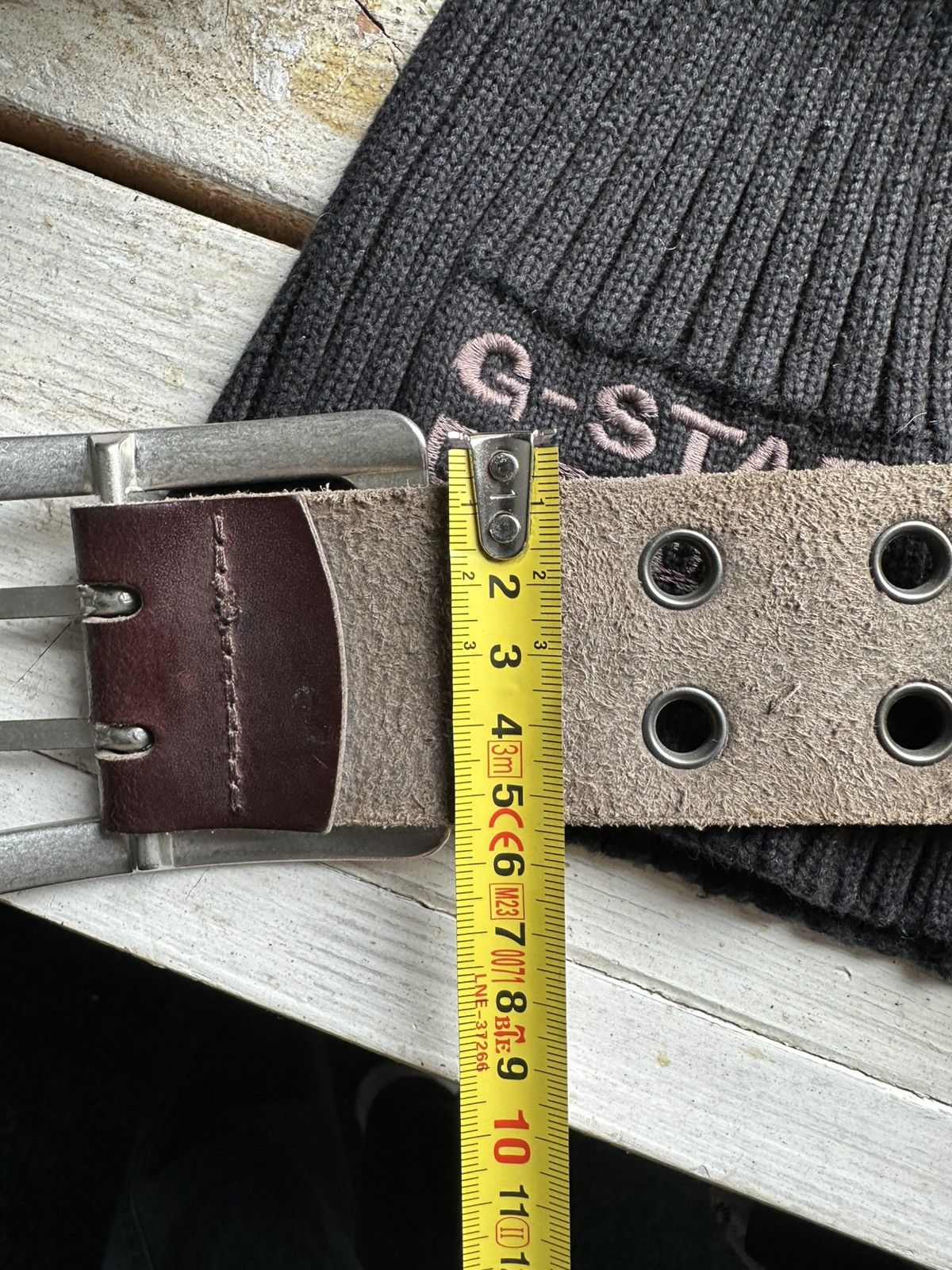 Japanese Brand × Vintage 🚨Vintage Crazy Metal Belt Drip Japanese Hype bb Simon Size ONE SIZE - 10 Thumbnail