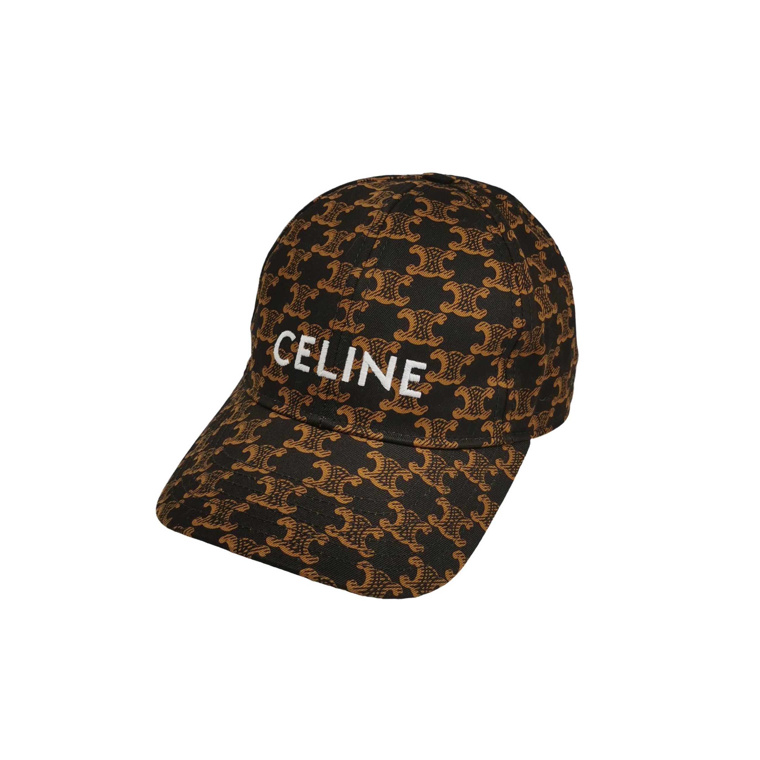 Celine Celine Triomphe Logo Baseball Cap Size S Size ONE SIZE - 1 Thumbnail