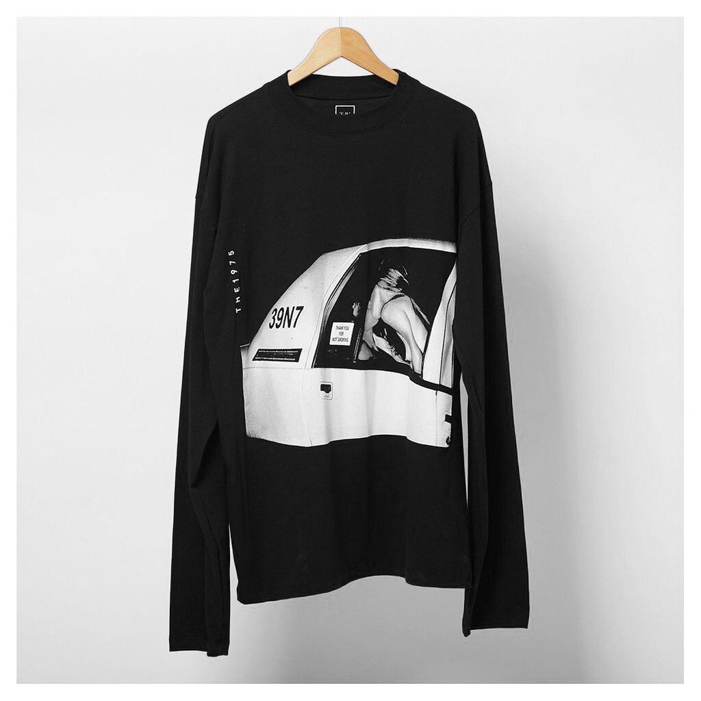Designer The 1975 Tour Merch Cab Longsleeve T-Shirt Black Unisex Size US M / EU 48-50 / 2 - 5 Thumbnail