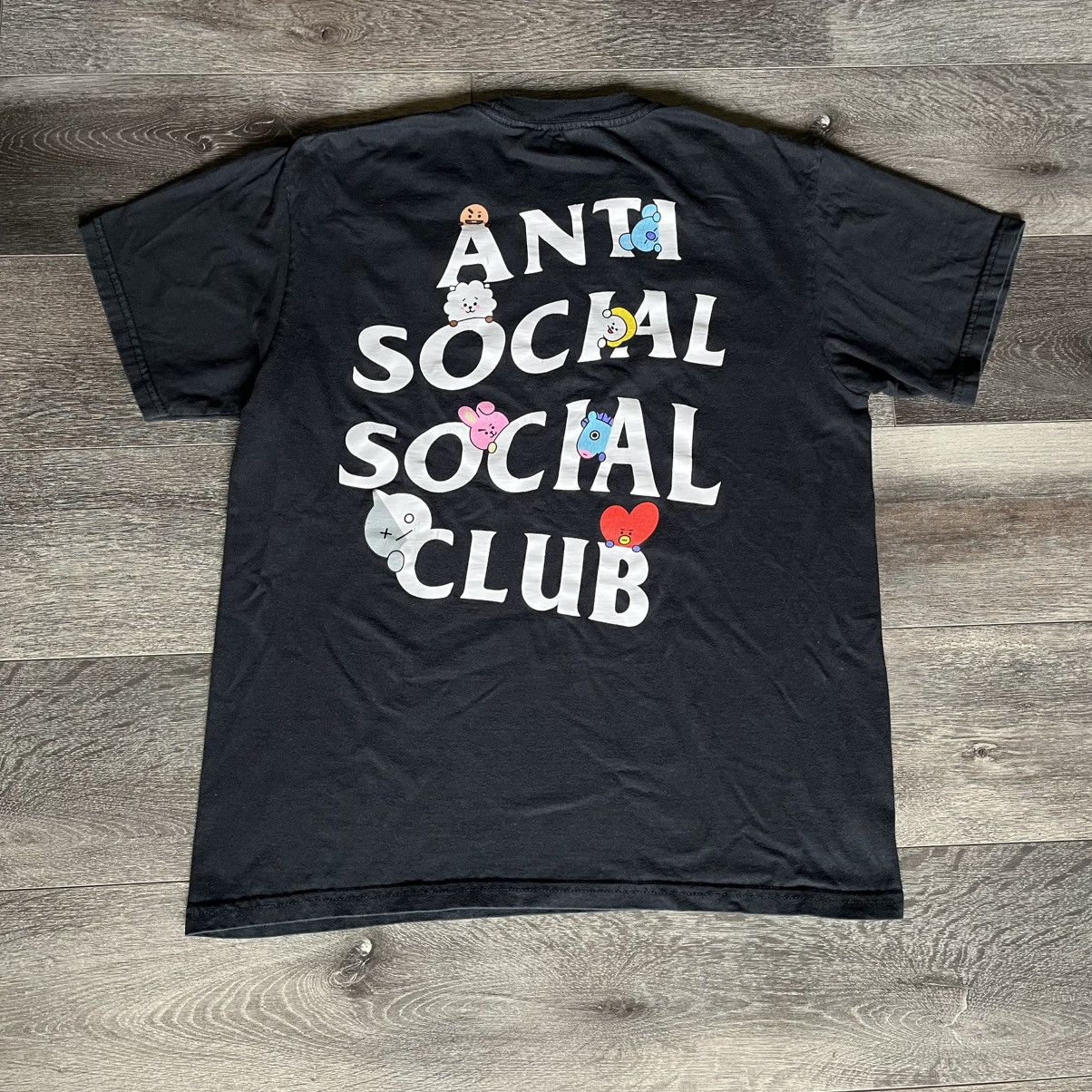 Anti Social Social Club Anti Social Social Club x BT21 ASSC BTS Graphic Logo T Shirt Size US M / EU 48-50 / 2 - 1 Thumbnail