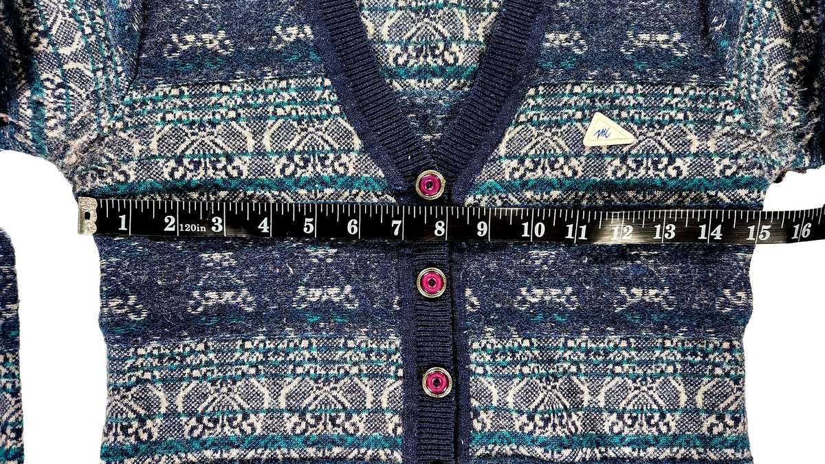 Other Monte Carlo Alpha Collection Wool Blend Cardigan Womens Smal Size S / US 4 / IT 40 - 5 Thumbnail