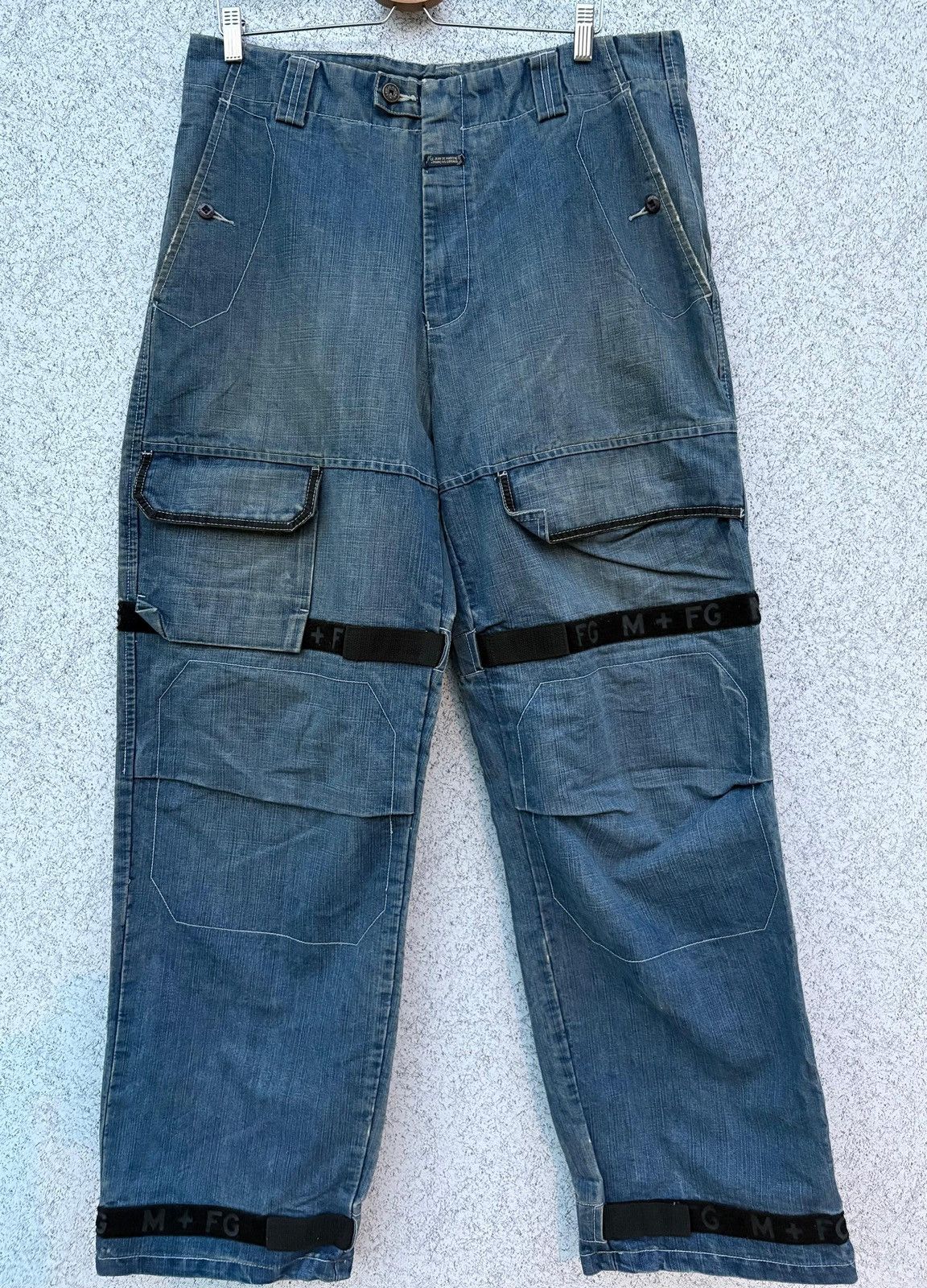 Marithe + Francois Girbaud × Vintage Vintage Marithe Francois Girbaud Bagg Denim Size US 36 / EU 52 - 1 Thumbnail