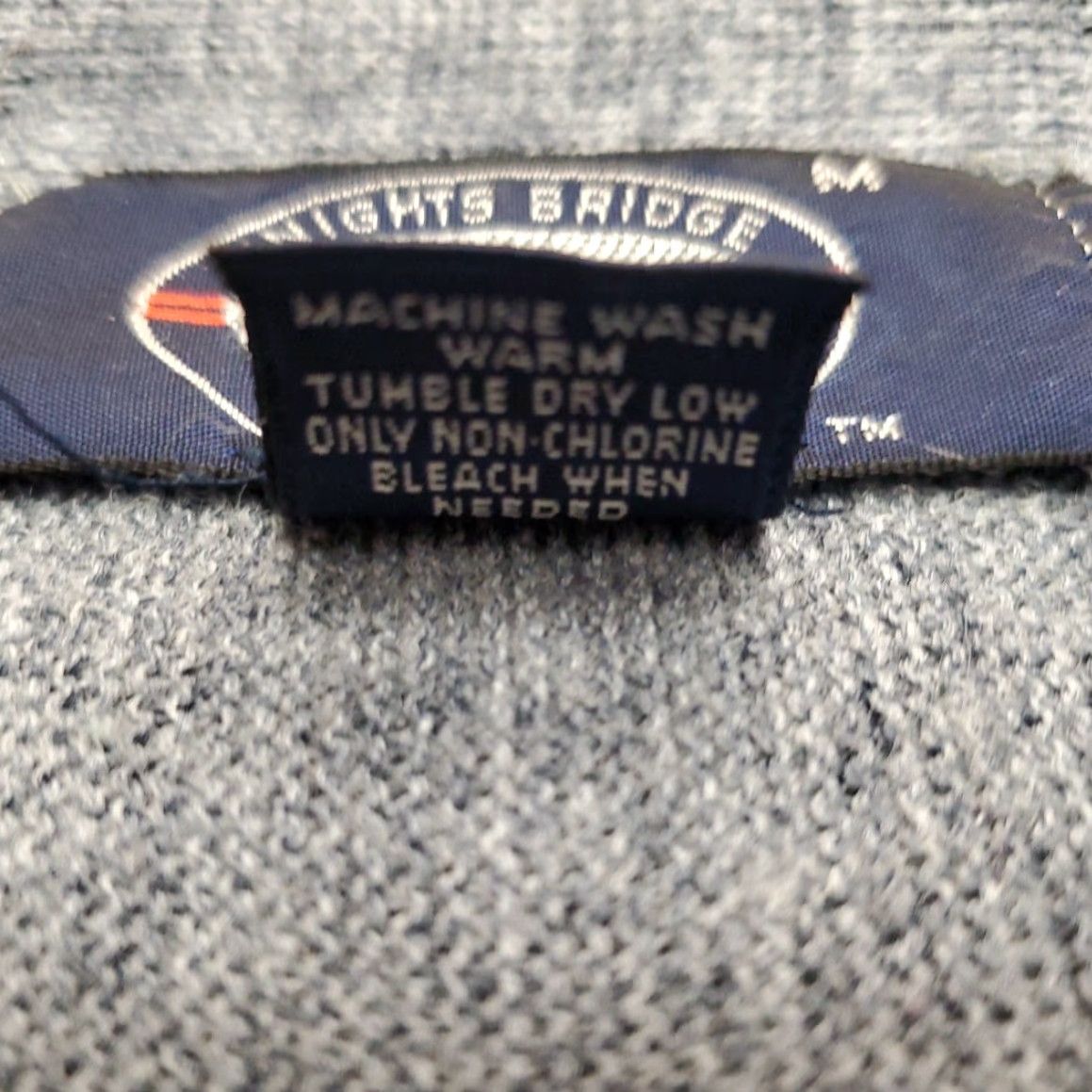 Vintage VINTAGE Knights Bridge Sweater Cardigan Mens M Blue 70s USA Knit V-Neck Button Long Sleeve Solid Pattern Adults Mens Size US M / EU 48-50 / 2 - 6 Thumbnail