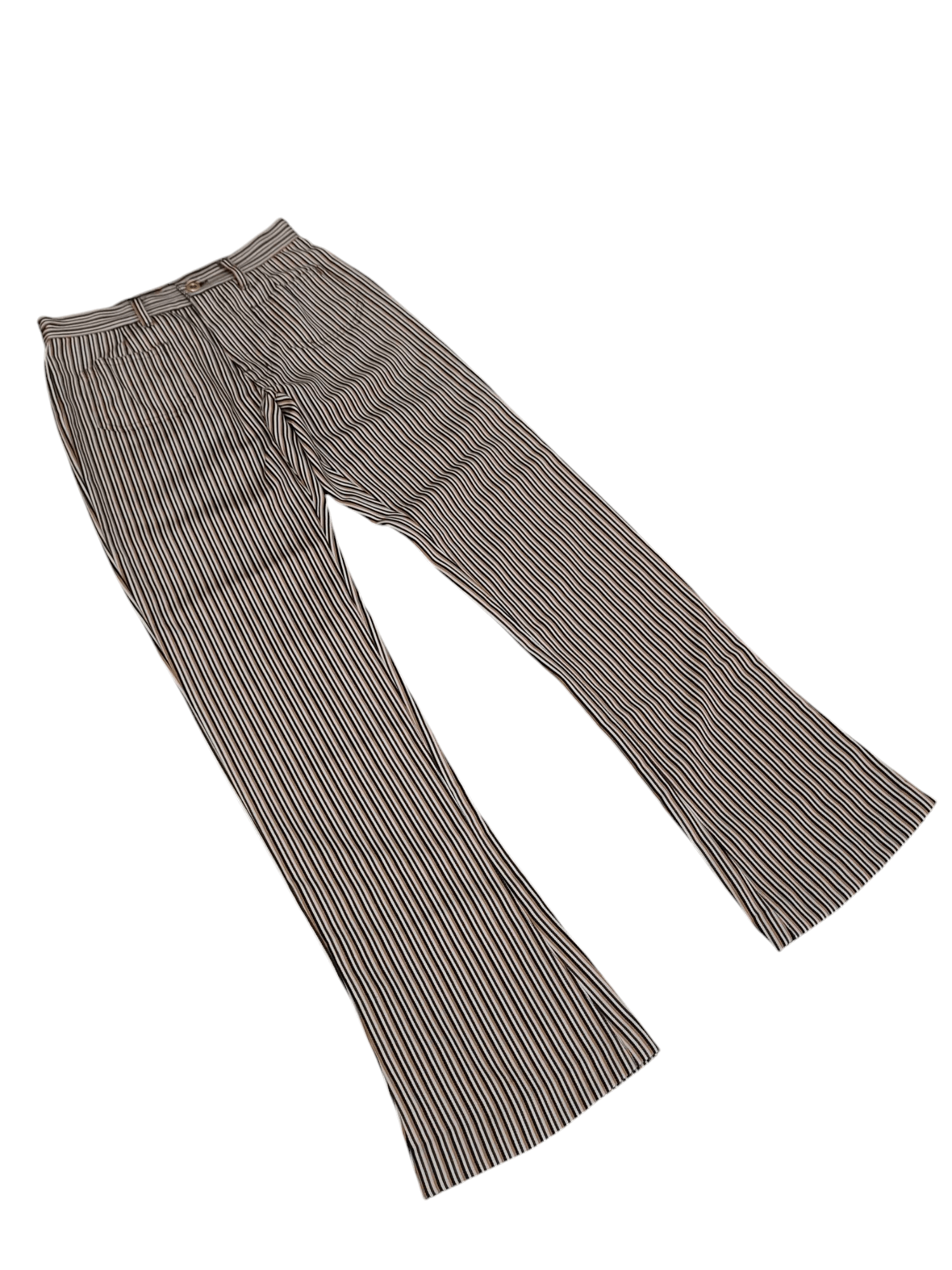 Hysteric Glamour Flare Pants Hysteric Glamour Striped Pants Bootcut 90s Size US 26 / EU 42 - 2 Thumbnail