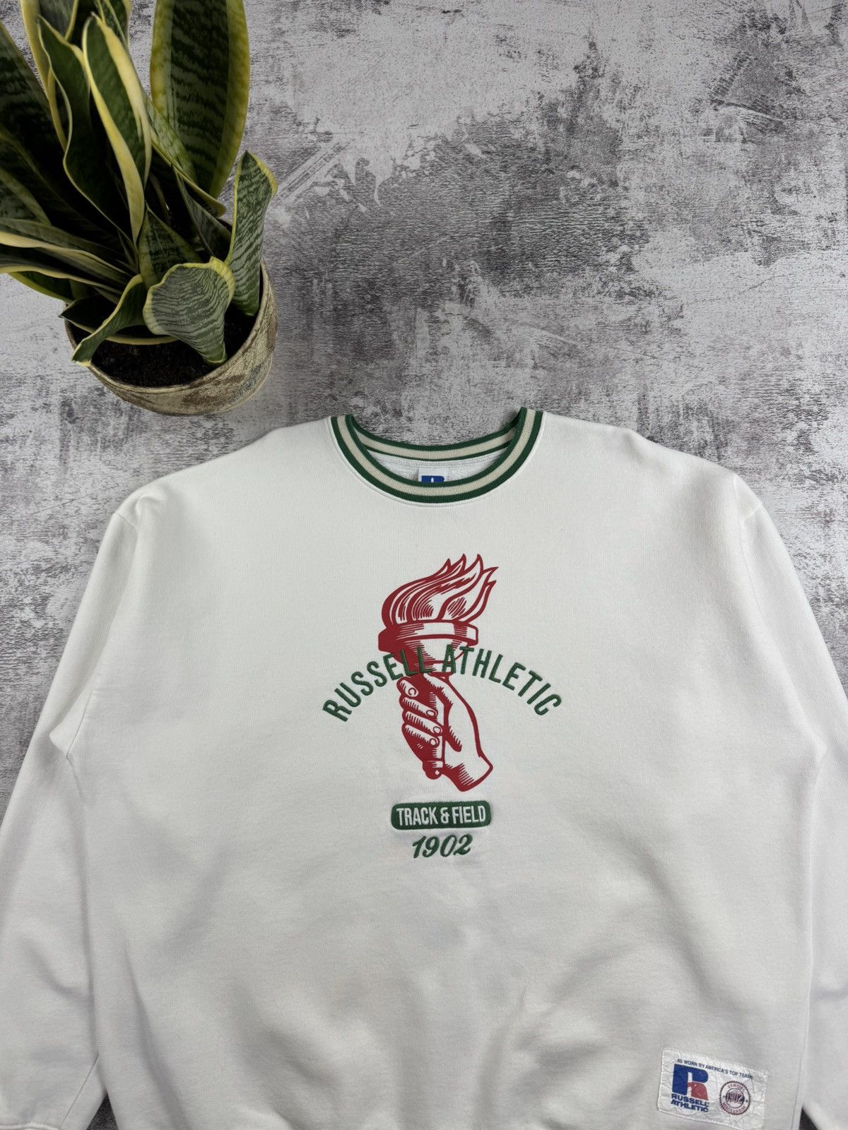 Russell Athletic Russell Athletic USA Relaxed Rap Sweatshirt Hoodie Pullover Size US L / EU 52-54 / 3 - 6 Thumbnail