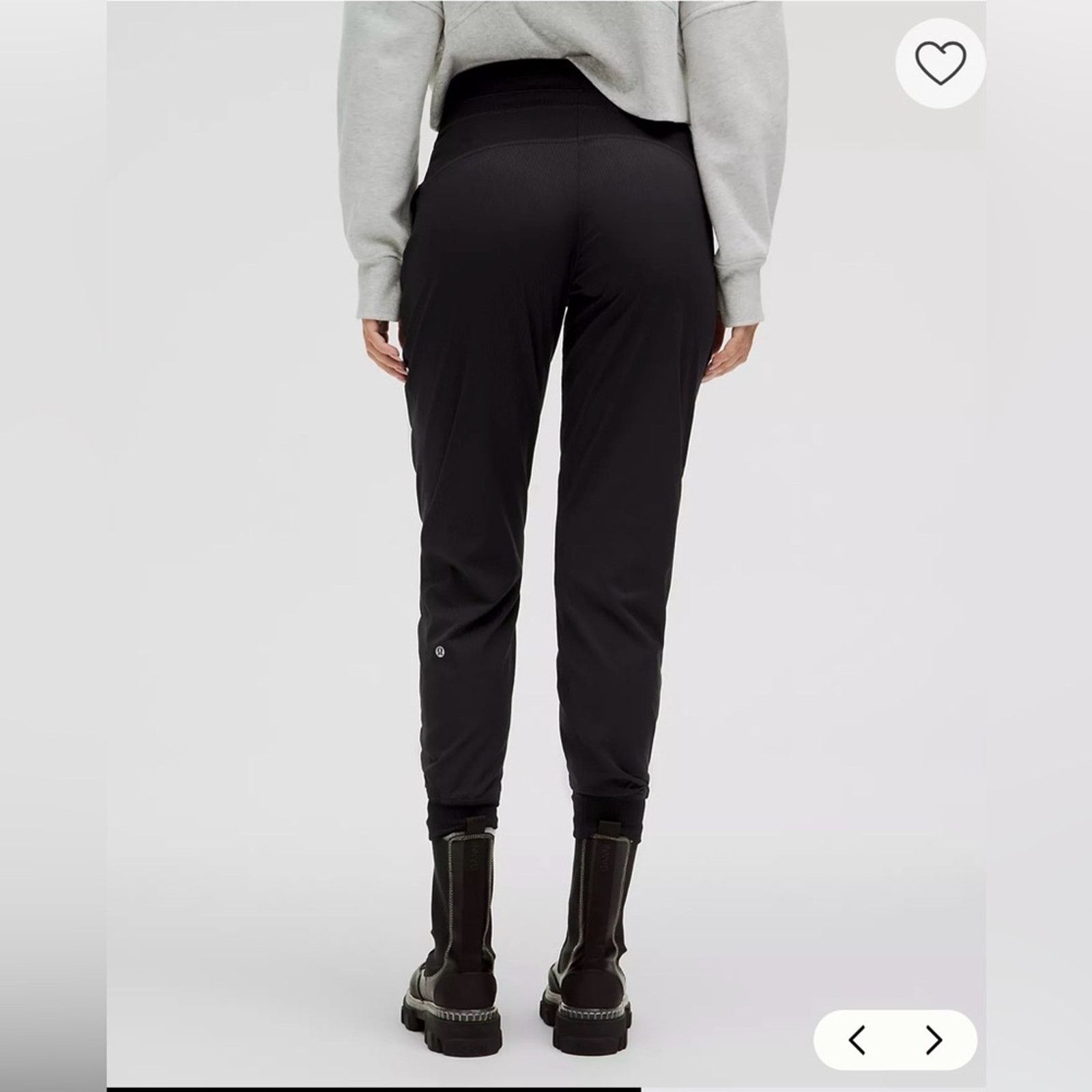 Lululemon New Lululemon Dance Studio Mid Rise Joggees in Black size 0 Size 25" / US 0 / IT 36 - 3 Thumbnail