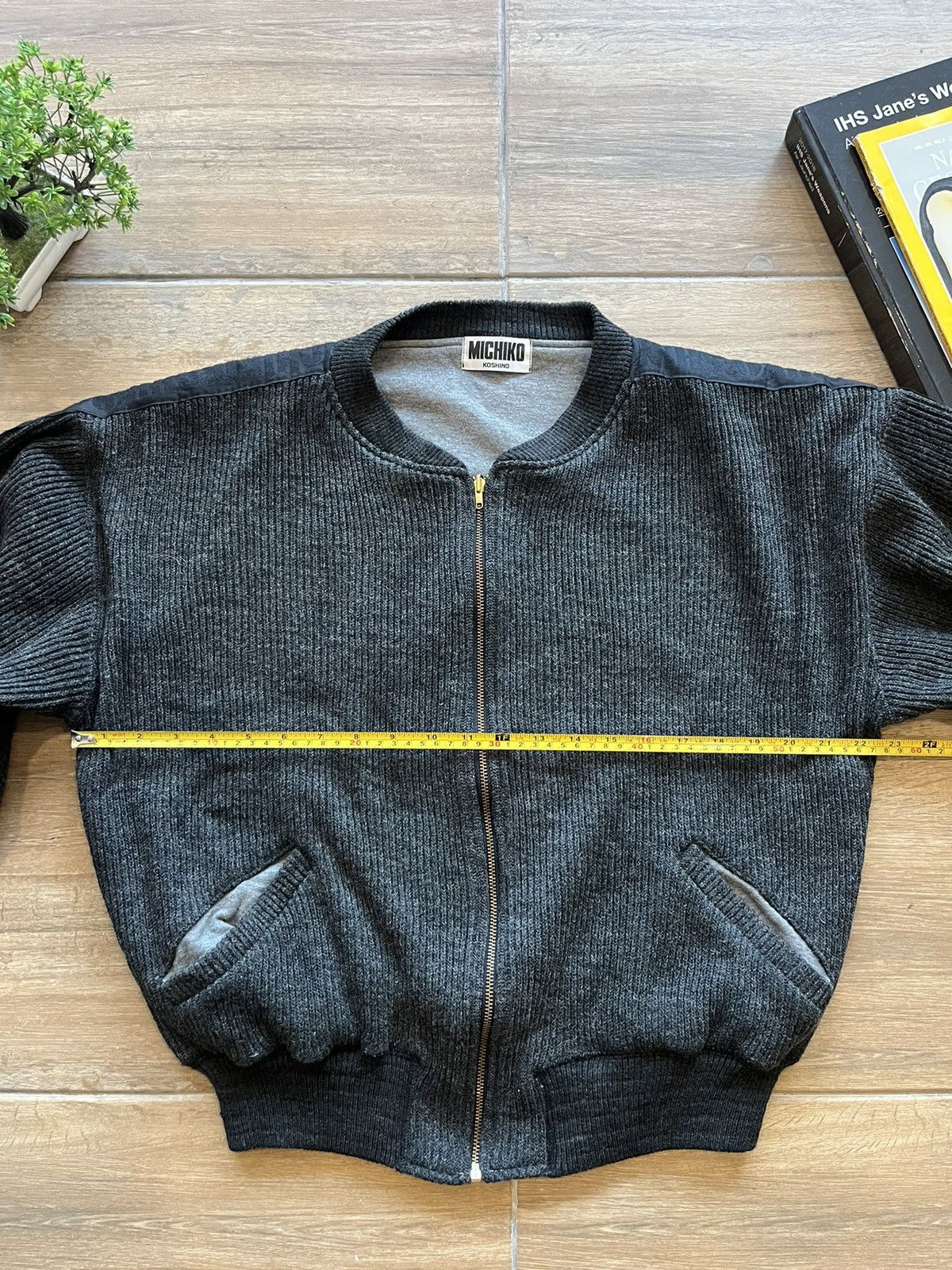 Michiko Koshino × Michiko Koshino London Michiko Koshino Reversible Sidetape Jacket Size US M / EU 48-50 / 2 - 15 Thumbnail