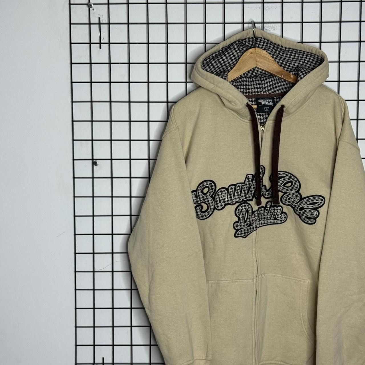 Southpole Southpole Rap Hip Hop Hoodie Beige 00s Size US L / EU 52-54 / 3 - 3 Thumbnail