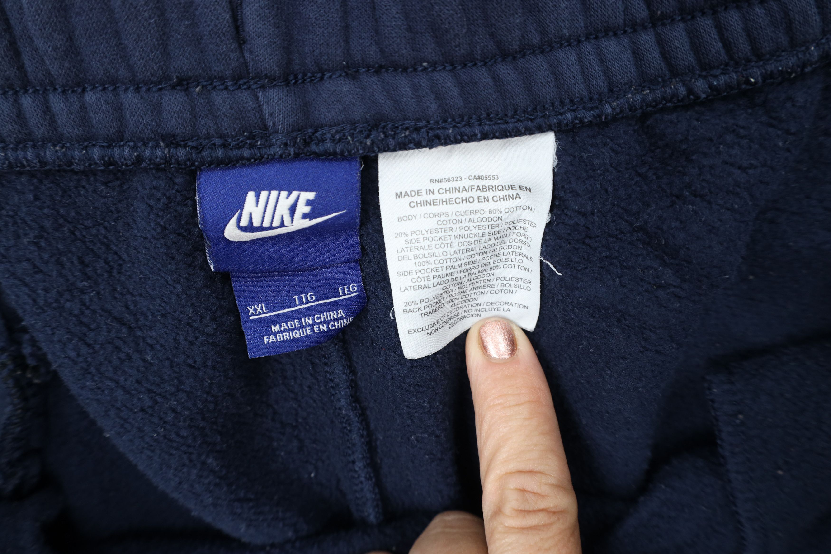 Nike Vintage Y2K Nike Travis Scott Big Swoosh Sweatpants Shorts Size US 38 / EU 54 - 6 Thumbnail