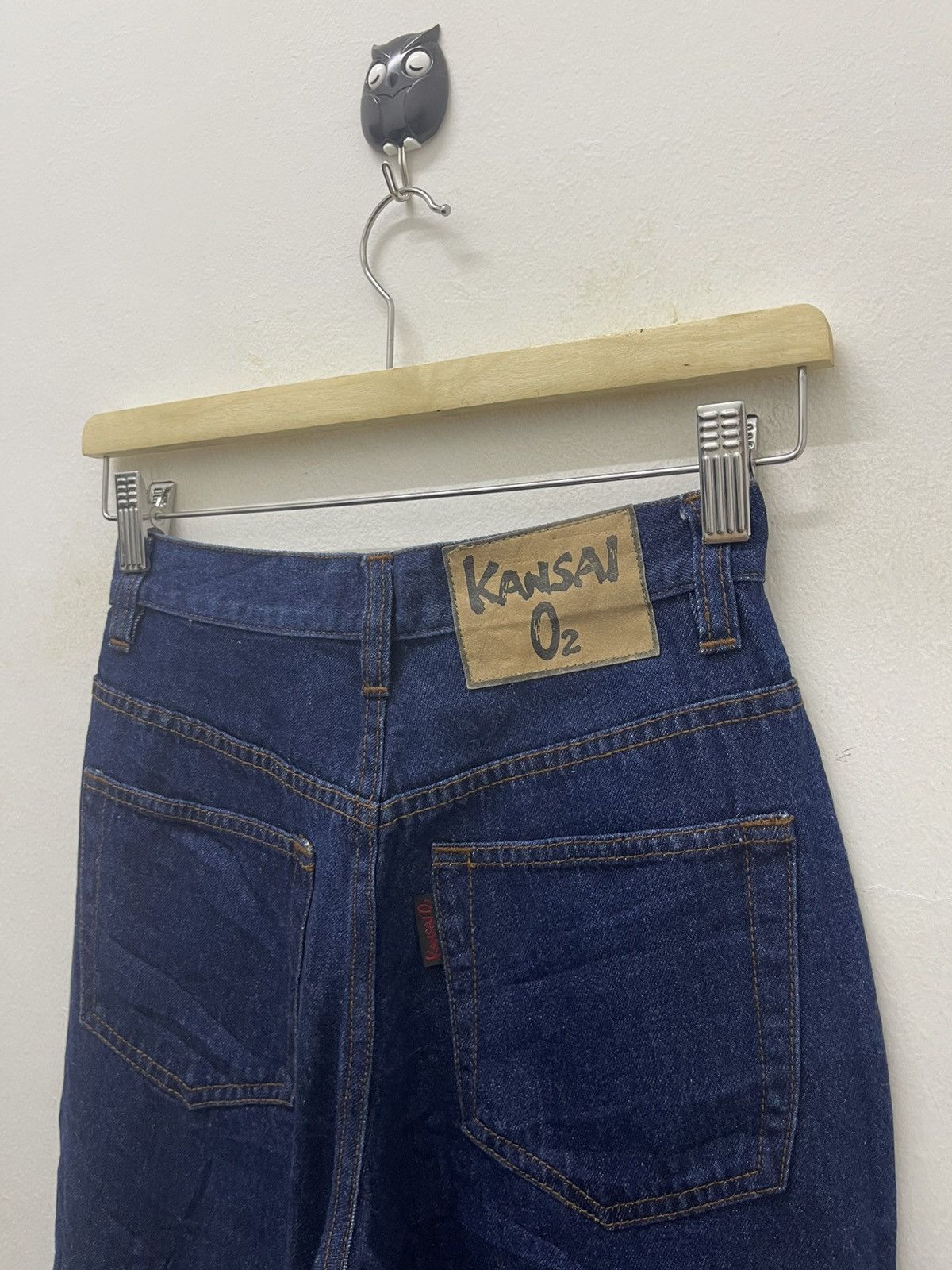 Kansai Yamamoto Rare Vintage KANSAI O2 Japan Designer Denim Size US 26 / EU 42 - 4 Thumbnail