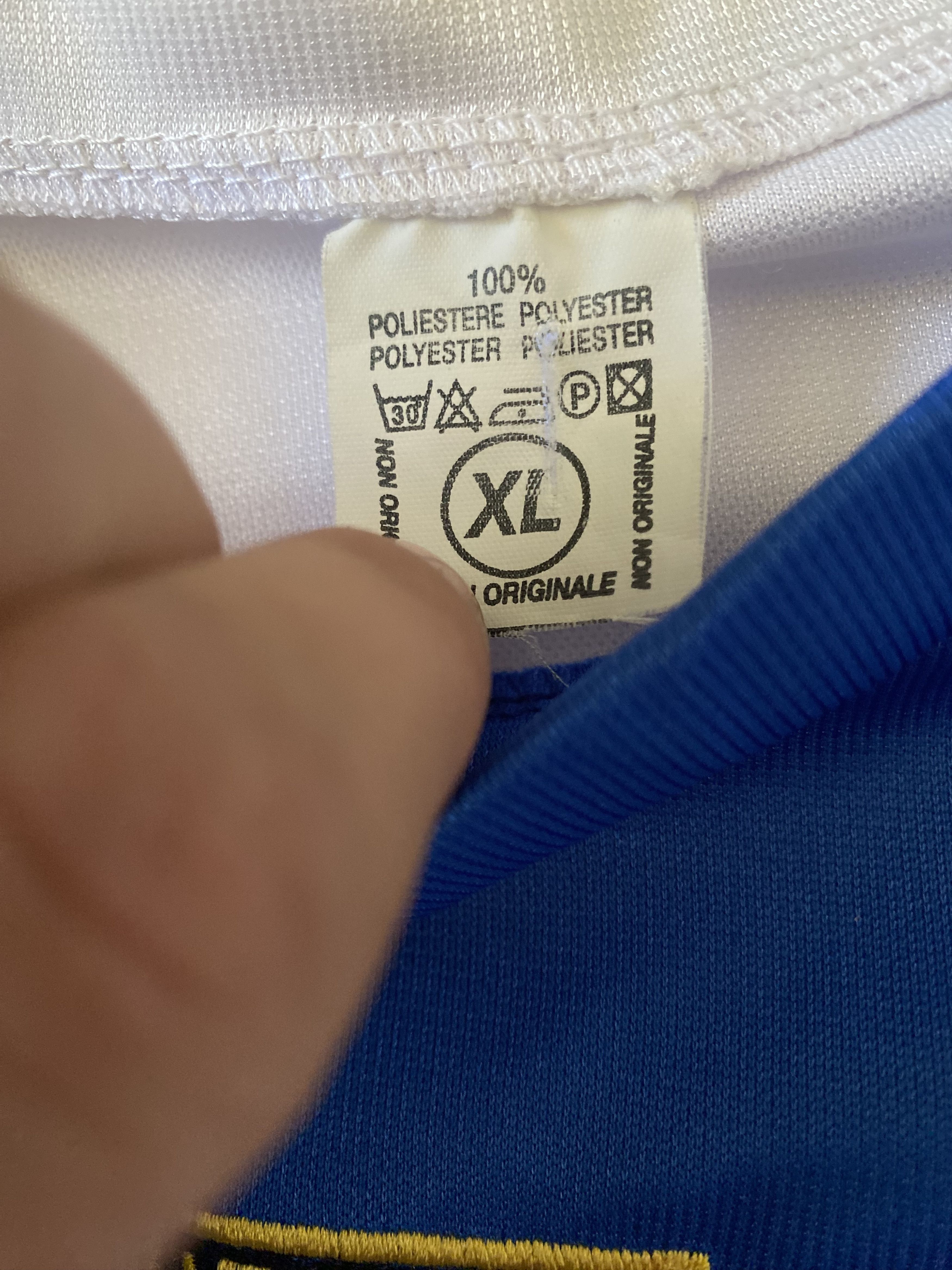 Other Vintage Jersey ITALY #9 TONI - 2006 - 2008 - XL - UNIQUE Size US XL / EU 56 / 4 - 4 Thumbnail
