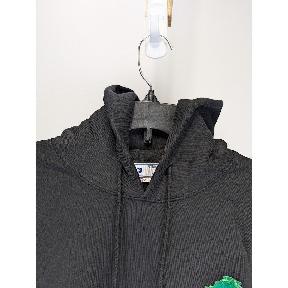 Off-White o1rshd1 Brush Arr Slim Hoodie in Black Multicolor Size US S / EU 44-46 / 1 - 3 Thumbnail