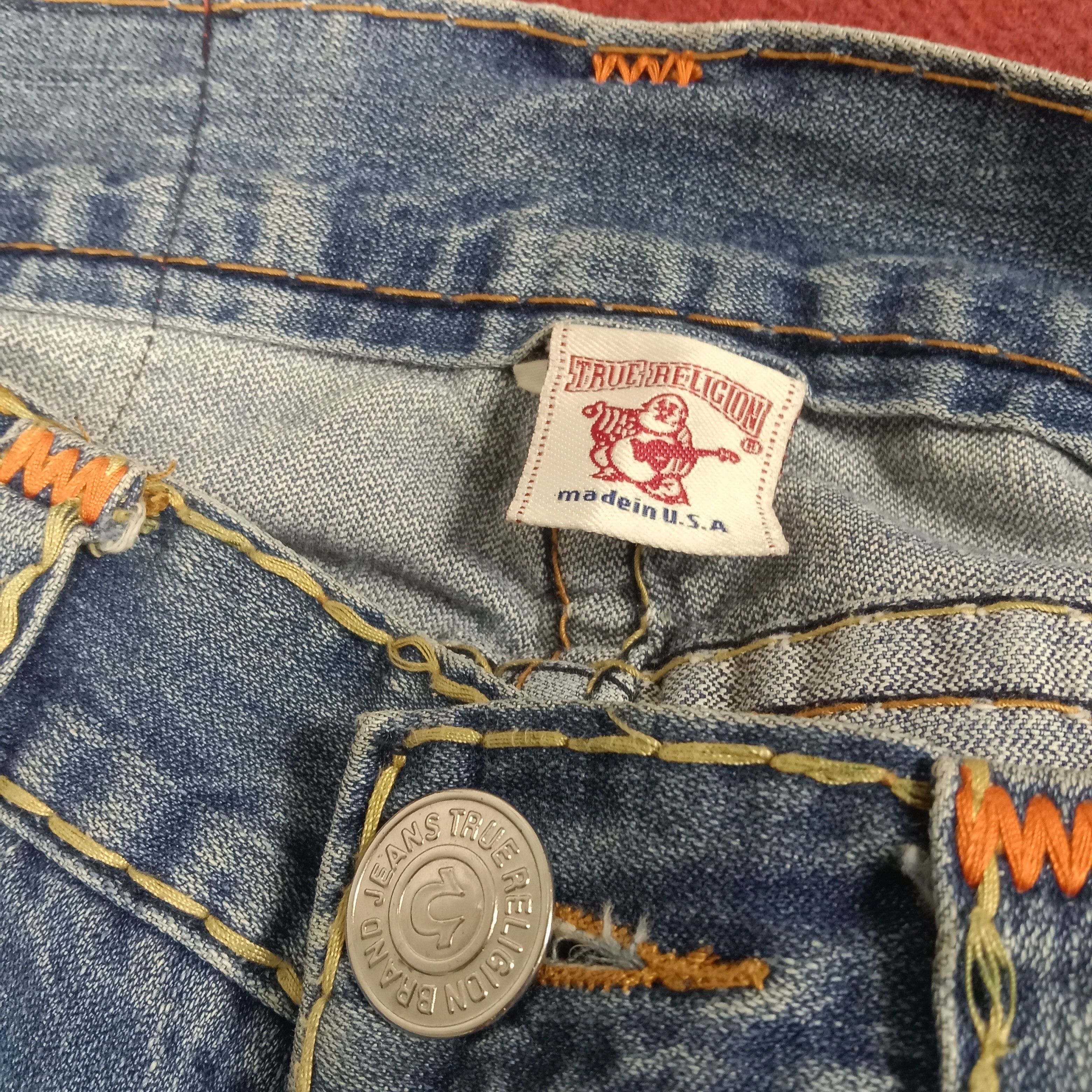 Vintage True Religion Jeans Streetwear Fashion Style Size US 34 / EU 50 - 14 Thumbnail
